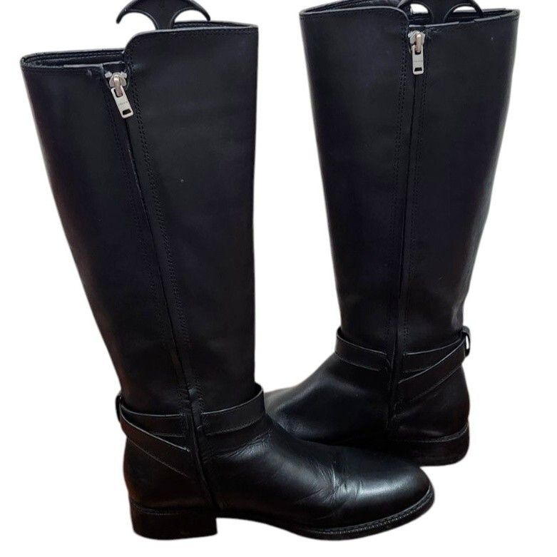 Coach COACH Walnut Horse Carriage Equestrian Riding Knee Boots Size US 7.5 / IT 37.5 - 7 Thumbnail