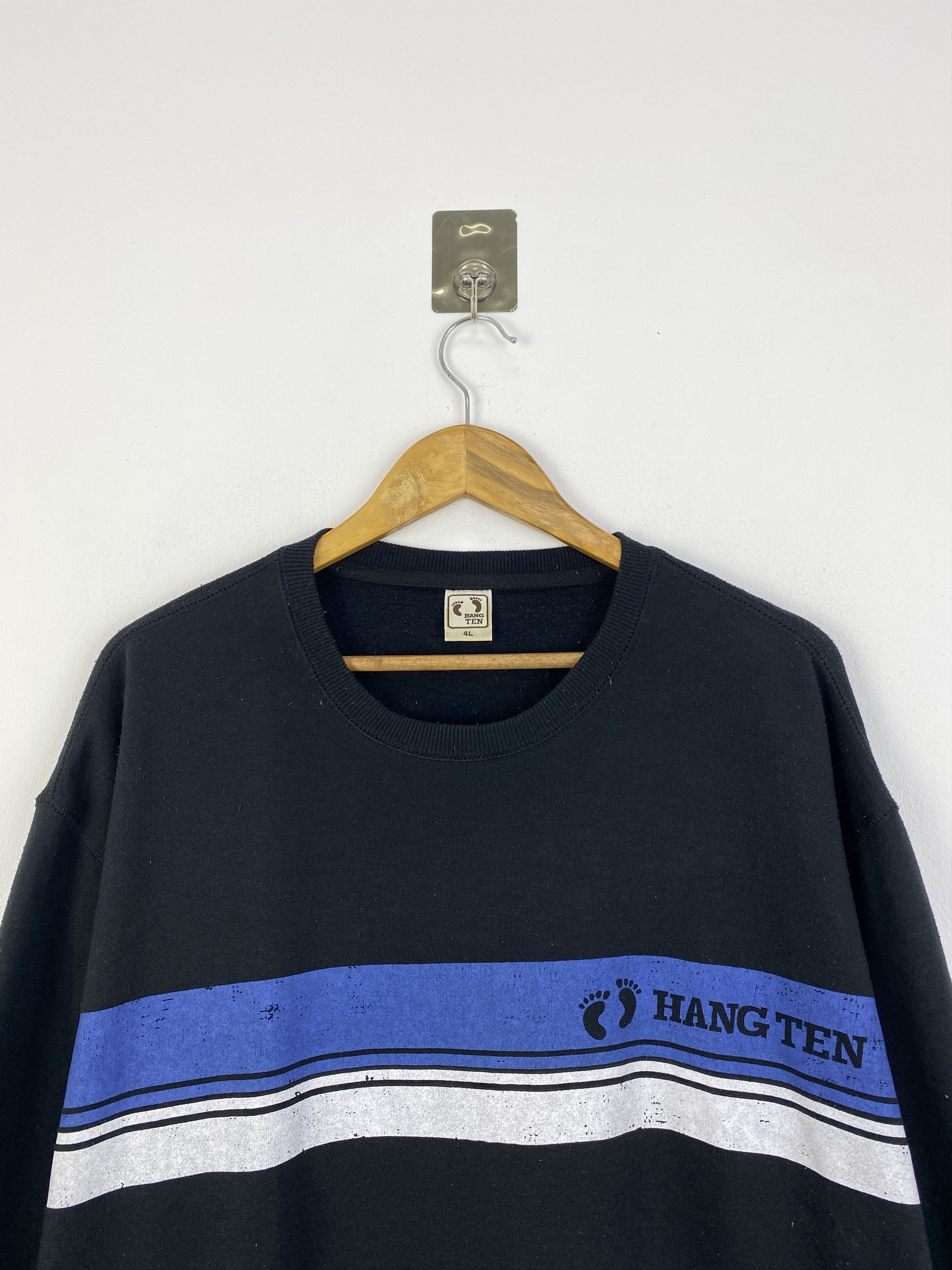 Hang Ten Vintage Hang Ten Crewneck Pullover Sweatshirt SH0063 Size US XXL / EU 58 / 5 - 4 Thumbnail