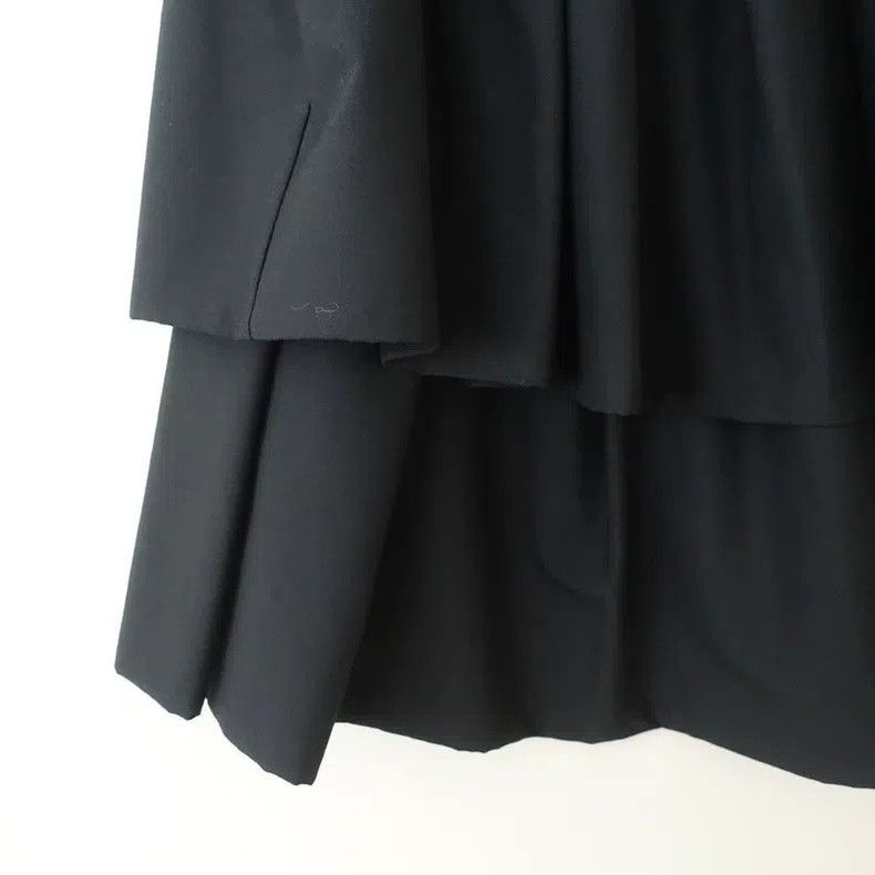 Comme des Garcons Comme Des Garcons size XS 3D Pleated Double Layer Skirt Size 23" - 4 Thumbnail