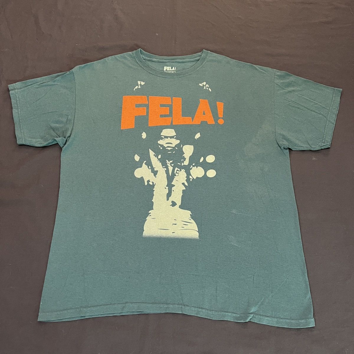 Band Tees Fela Kuti Promo Tee Shirt XL Afrobeat Saxophone Size US XL / EU 56 / 4 - 3 Thumbnail