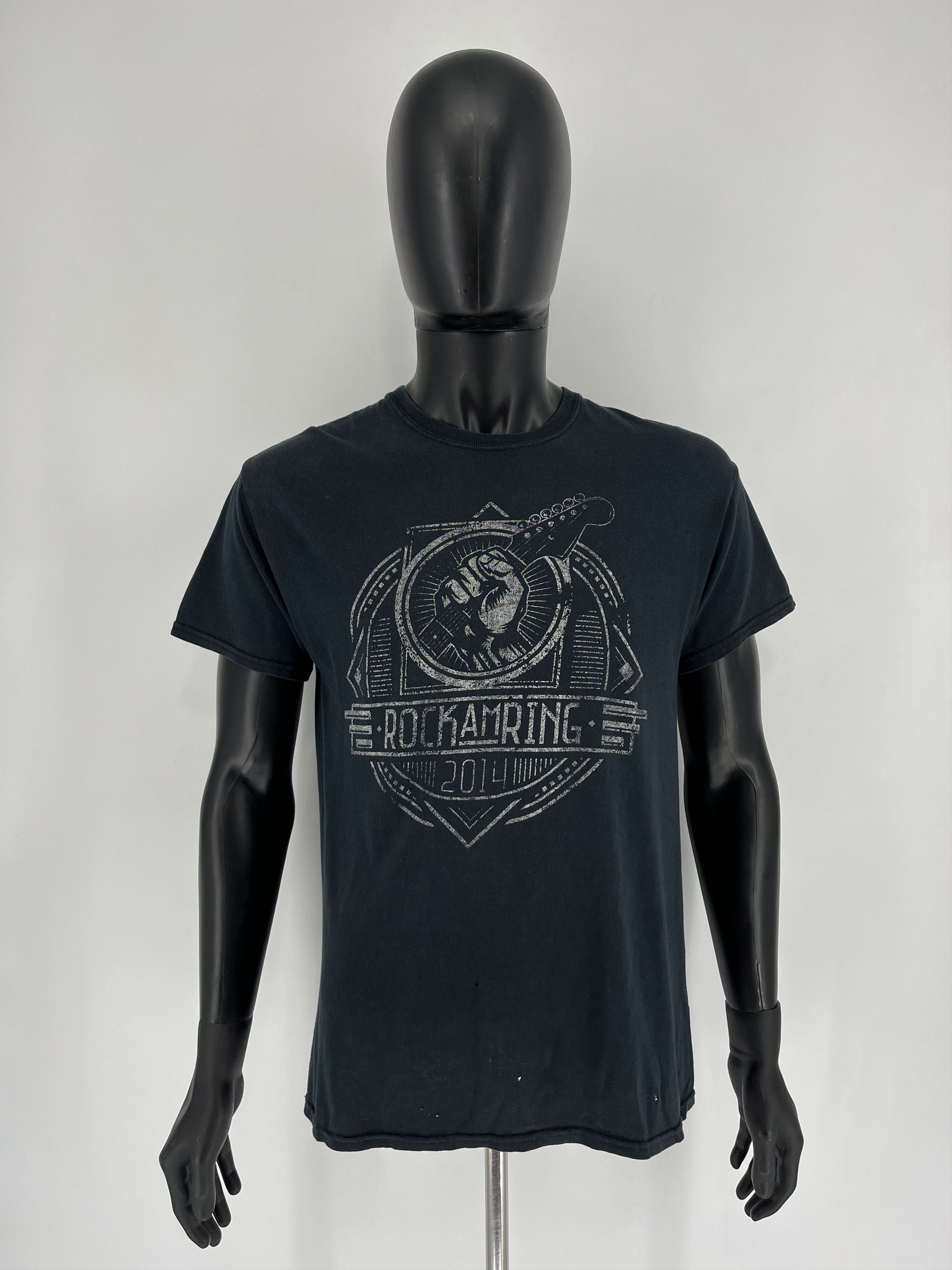 Band Tees × Iron Maiden × Vintage Vintage Y2K T-Shirt Rock Am Ring 2014 Size US M / EU 48-50 / 2 - 3 Thumbnail