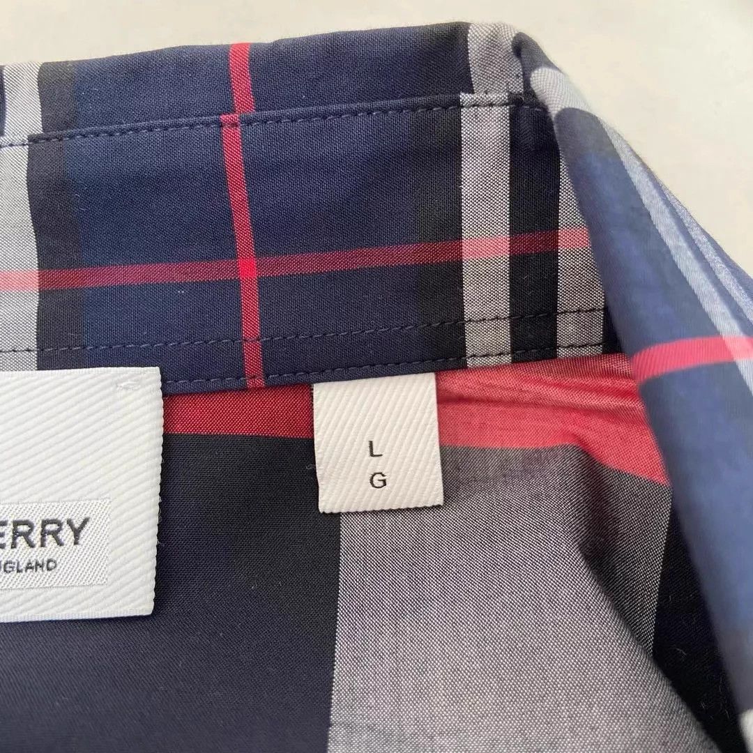 Burberry Burberry color-blocked check shirt L Size US L / EU 52-54 / 3 - 6 Thumbnail