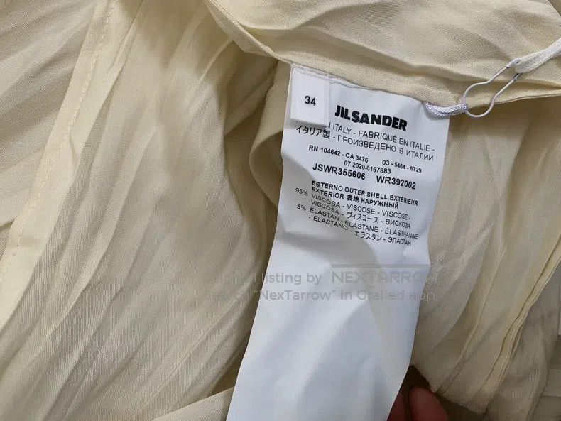 Jil Sander Jil Sander size 34 Beige skirt Size 33" - 7 Thumbnail
