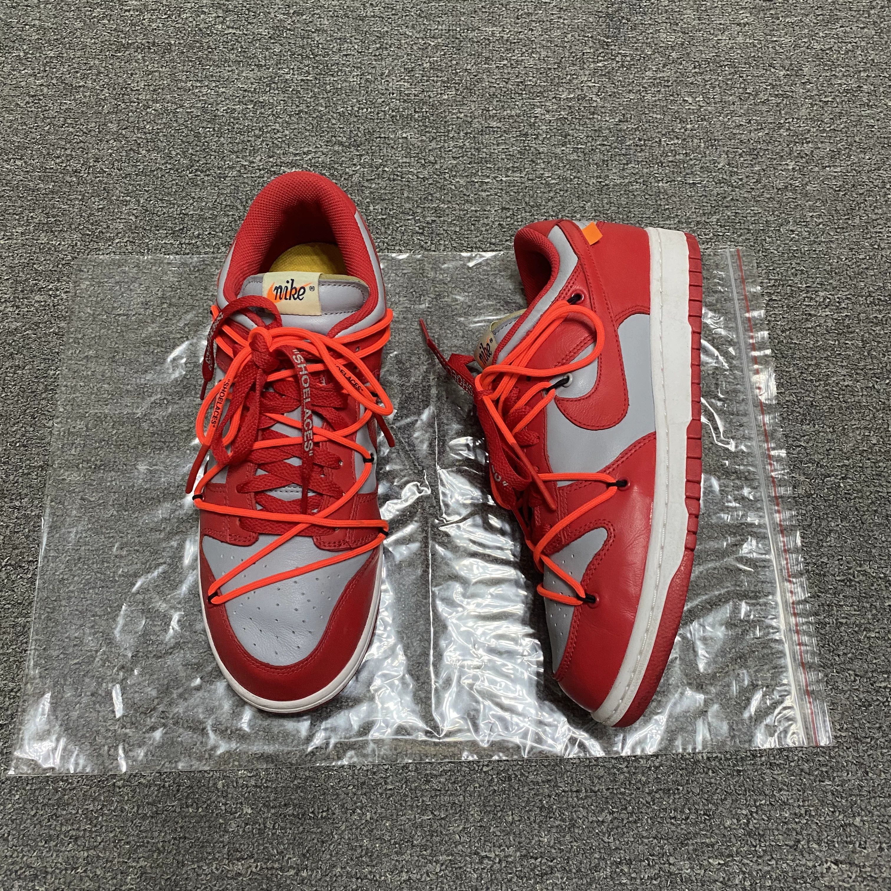 Off-White Off-White Nike Dunk Collaborative Sneakers Size US 10 / EU 43 - 1 Thumbnail