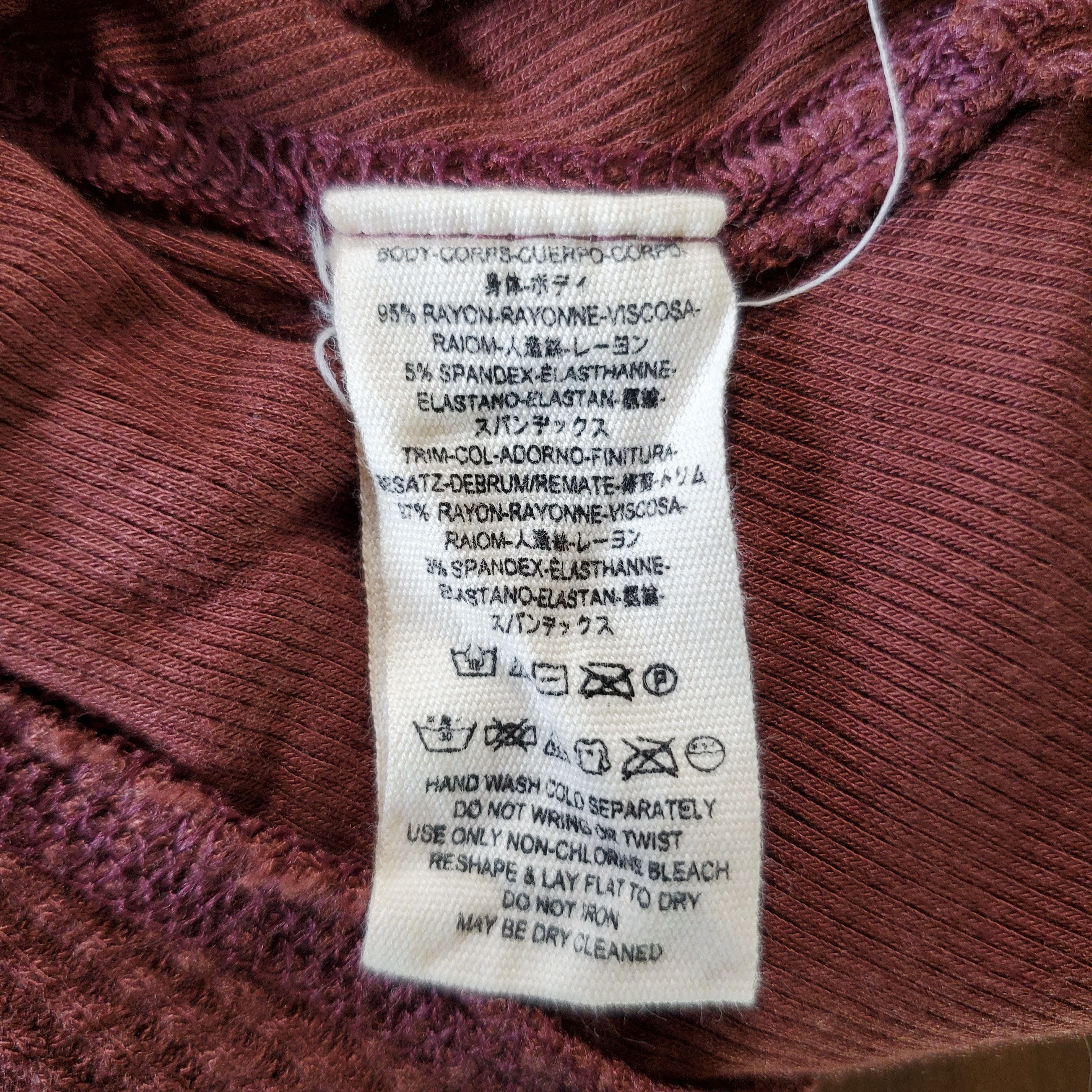 Free People We The Free Size XS-M Thermal Flounce Top Long Sleeve Brown Size S / US 4 / IT 40 - 9 Thumbnail