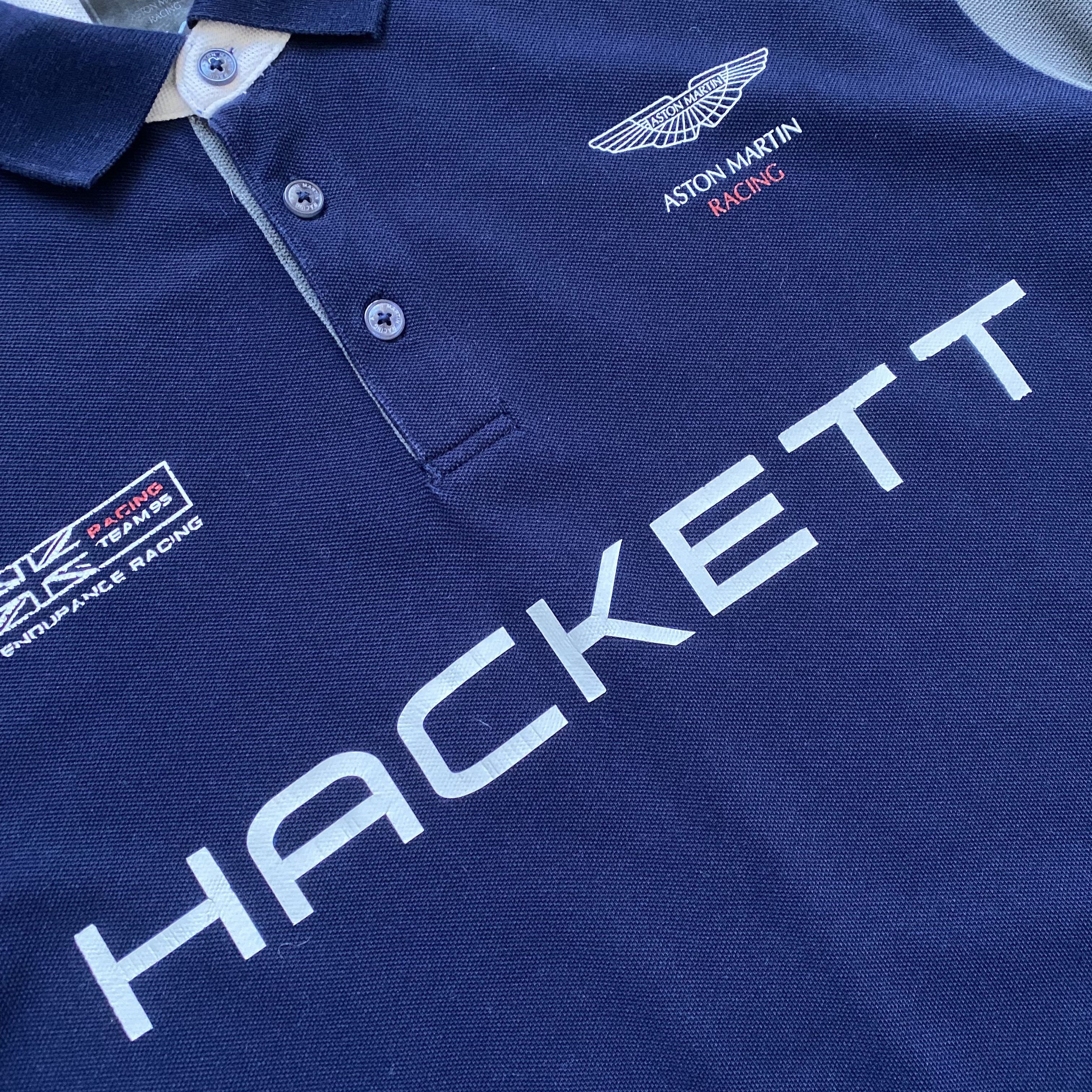 Hackett Aston Martin x Hackett Racing polo Oldmoney Chief Keef vibe Size US XL / EU 56 / 4 - 5 Thumbnail
