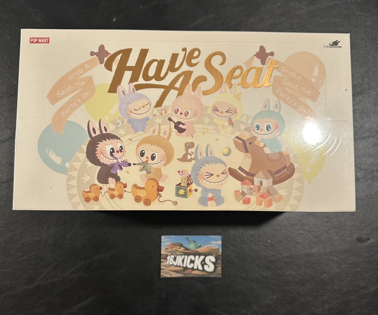 POP MART Labubu Have A Seat SEALED Case Set Blind Box 100% AUTHENTIC Size ONE SIZE - 5 Thumbnail