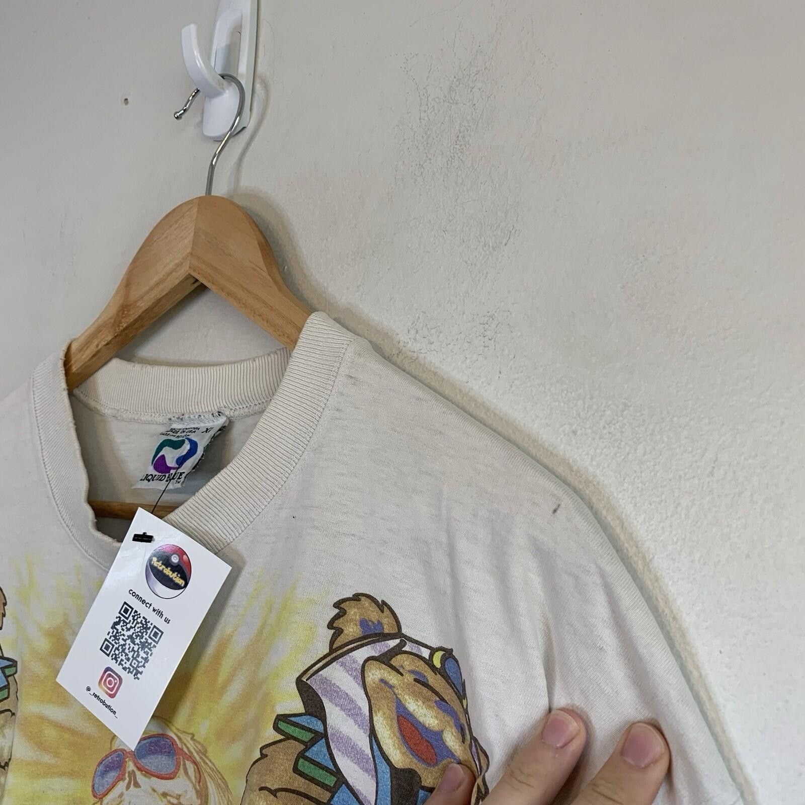Liquid Blue Vintage 1996 Grateful Dead Egypt Tour Liquid Blue Shirt XL Size US XL / EU 56 / 4 - 7 Thumbnail
