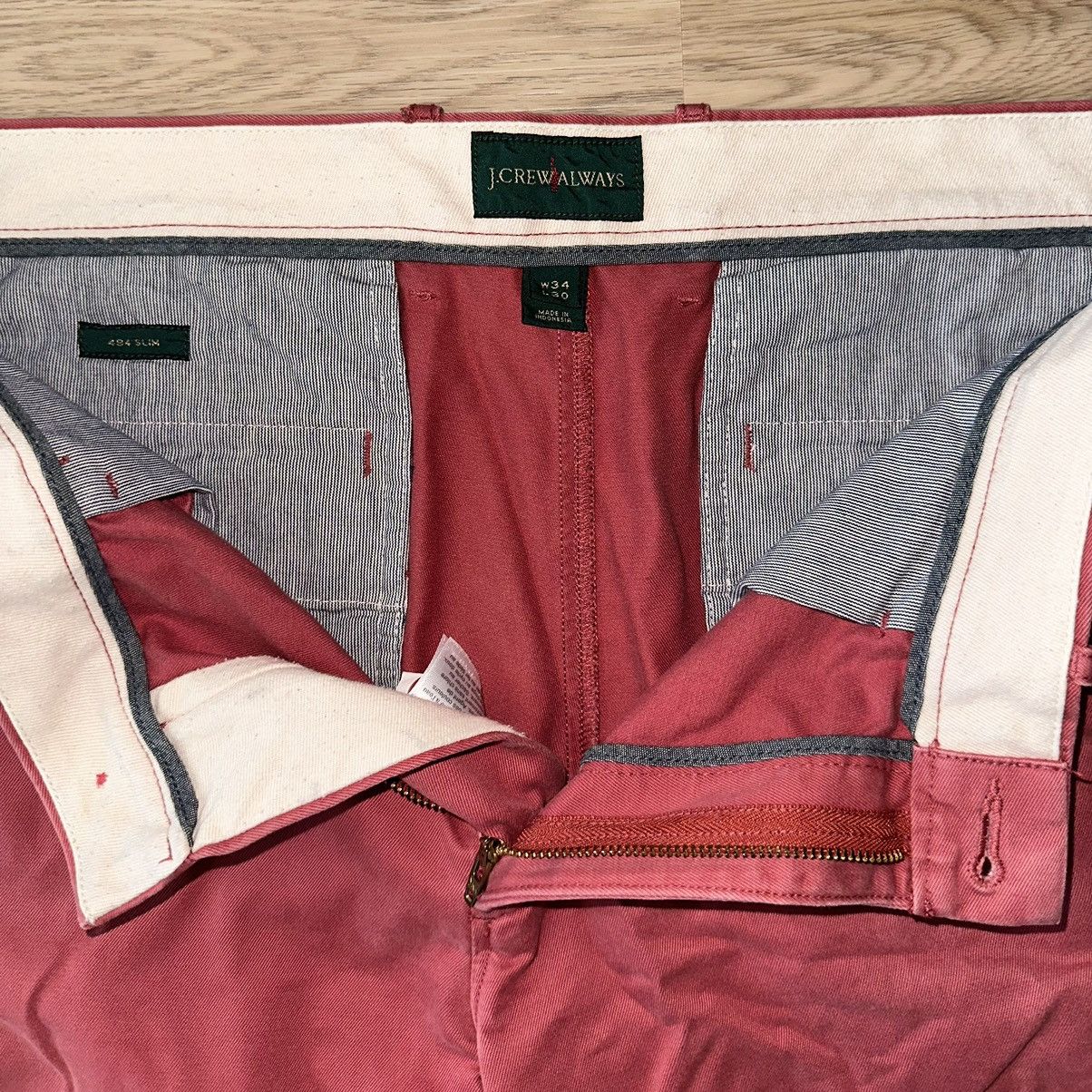 J.Crew Red chinos Size US 34 / EU 50 - 4 Thumbnail