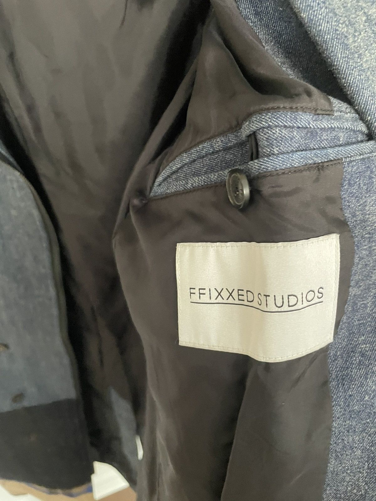 FFIXXED STUDIOS × Japanese Brand FFIXXED STUDIOS Panelled Chester Coat Size US S / EU 44-46 / 1 - 6 Thumbnail