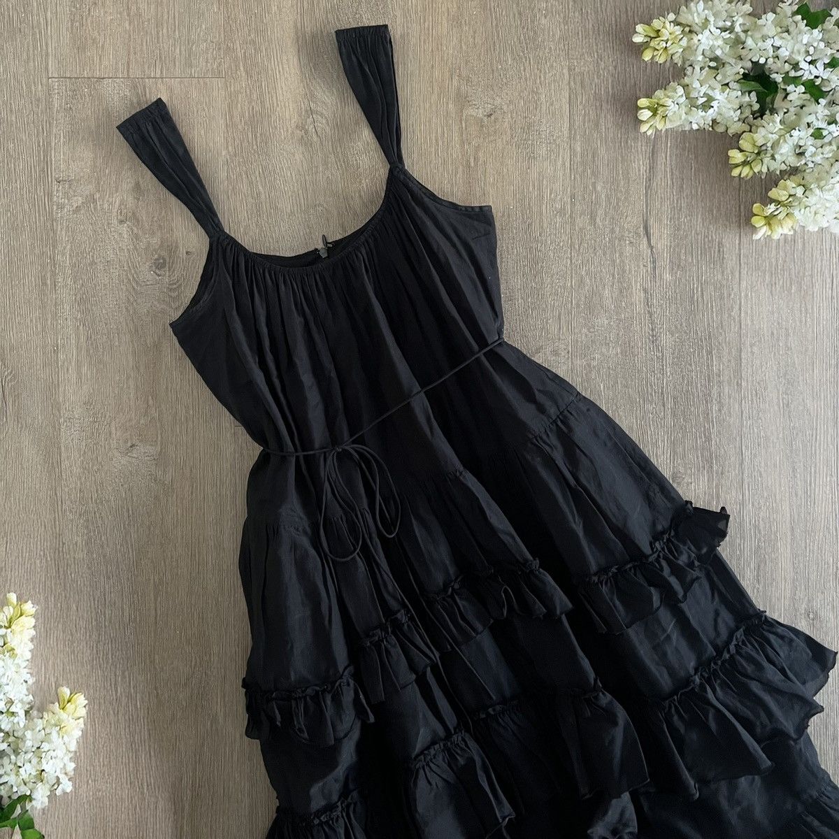 Cinq a Sept Cinq a Sept Kandra Ruffled Maxi Dress Size XS / US 0-2 / IT 36-38 - 4 Thumbnail