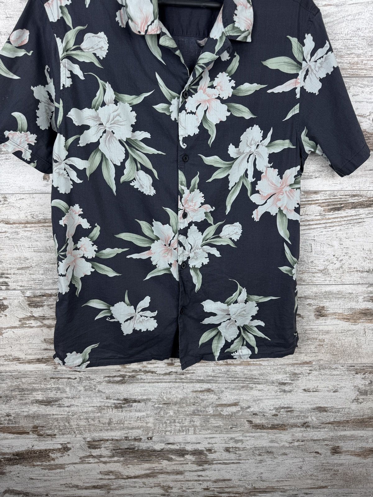 Allsaints Mens Vintage AllSaints LAYBACK SS SHIRT button up Hawaiian Size US S / EU 44-46 / 1 - 4 Thumbnail