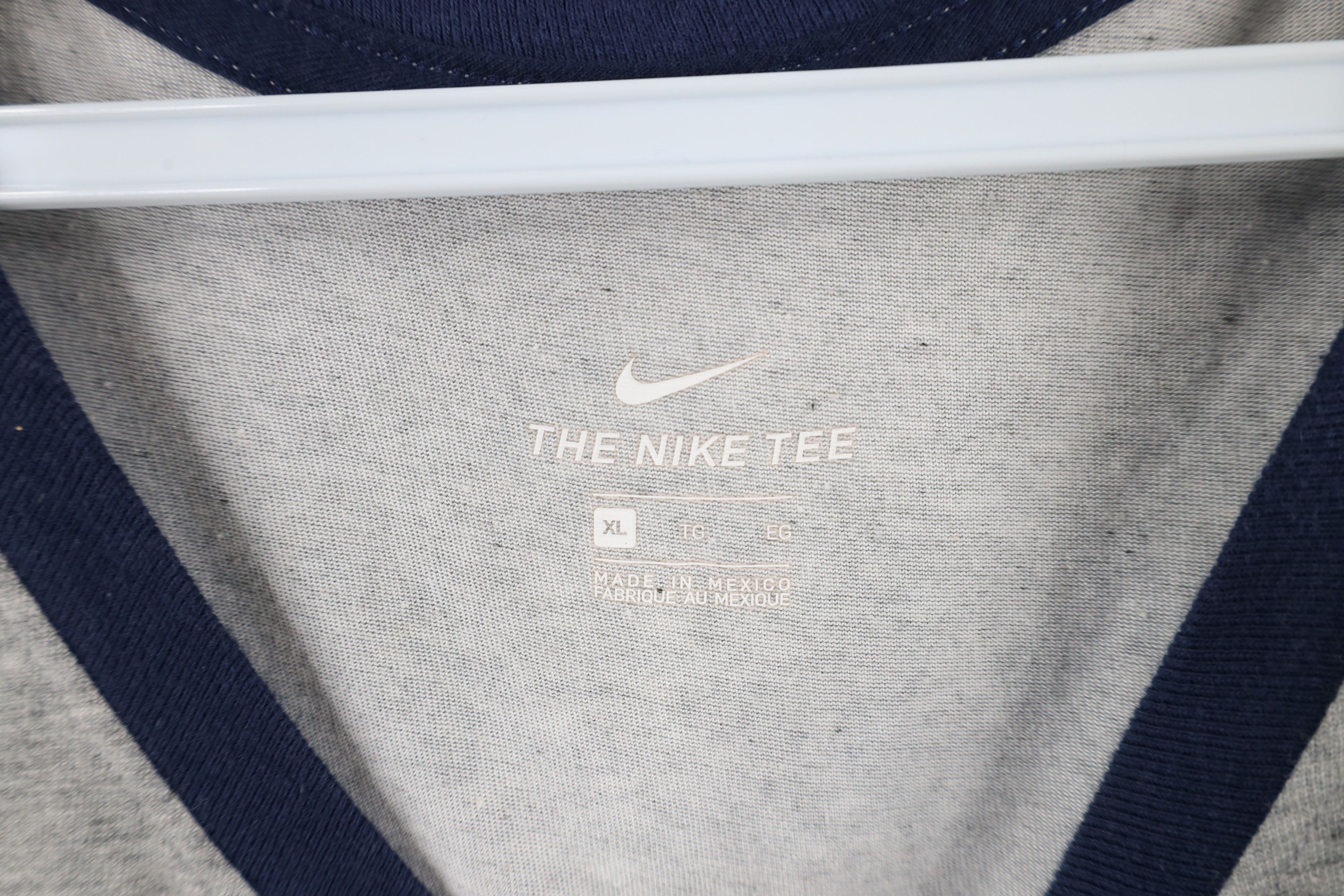 Nike × Vintage Vintage Y2K Nike Swoosh 3/4 Sleeve Baseball Raglan T-Shirt Size US XL / EU 56 / 4 - 6 Thumbnail