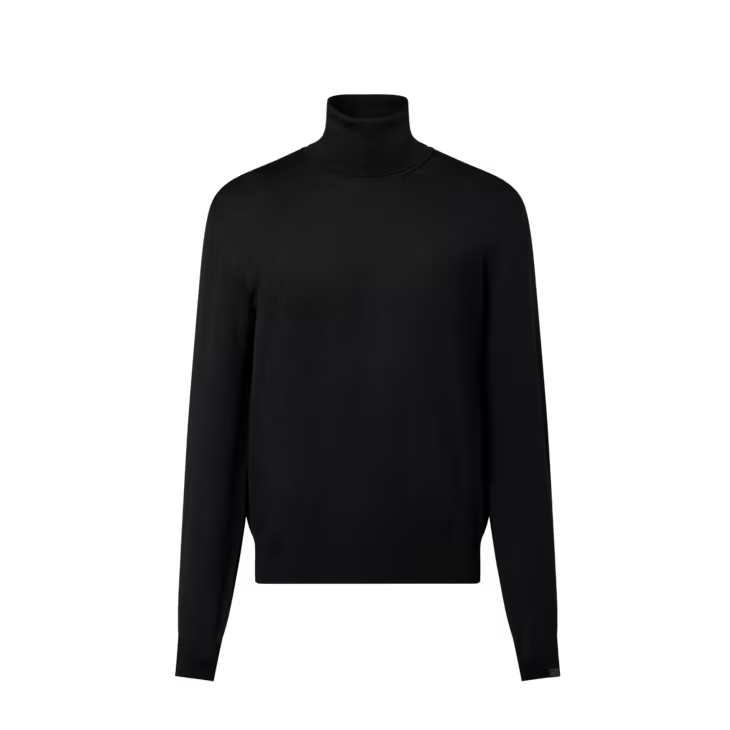 Louis Vuitton Silk and Cashmere Blend Turtleneck Size US S / EU 44-46 / 1 - 1 Thumbnail