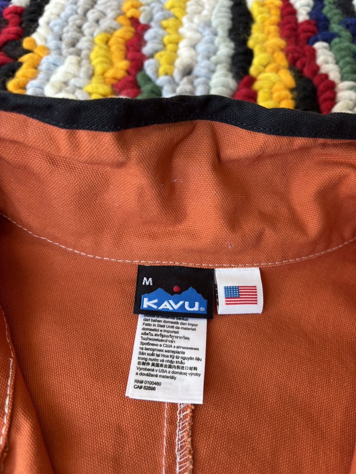KAVU Kavu Made In USA Canvas Zip Up Size US M / EU 48-50 / 2 - 4 Thumbnail