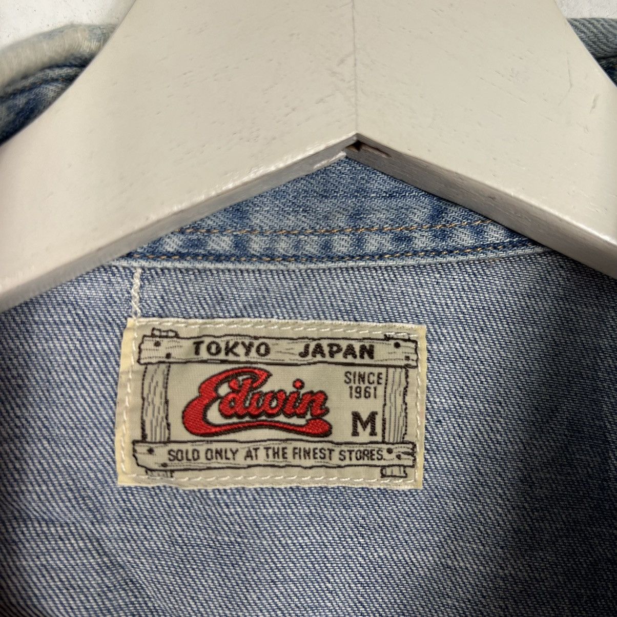 Edwin 🔥 EDWIN TOKYO JAPAN CAMBRAY SHIRTS Size US S / EU 44-46 / 1 - 13 Thumbnail