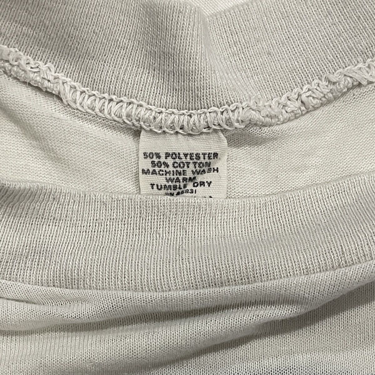 Other paper thin 1980s Re-Elect Petris grey and blue graphic tee Size US M / EU 48-50 / 2 - 3 Thumbnail