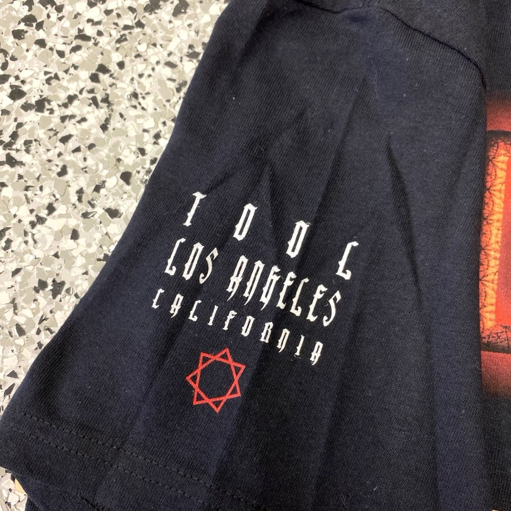 Anvil VINTAGE Anvil T-Shirt Los Angeles California Logo Crew Neck Circle Black Mens Large/XL? Wait, not allowed to add or guess sizes. Size US L / EU 52-54 / 3 - 4 Thumbnail