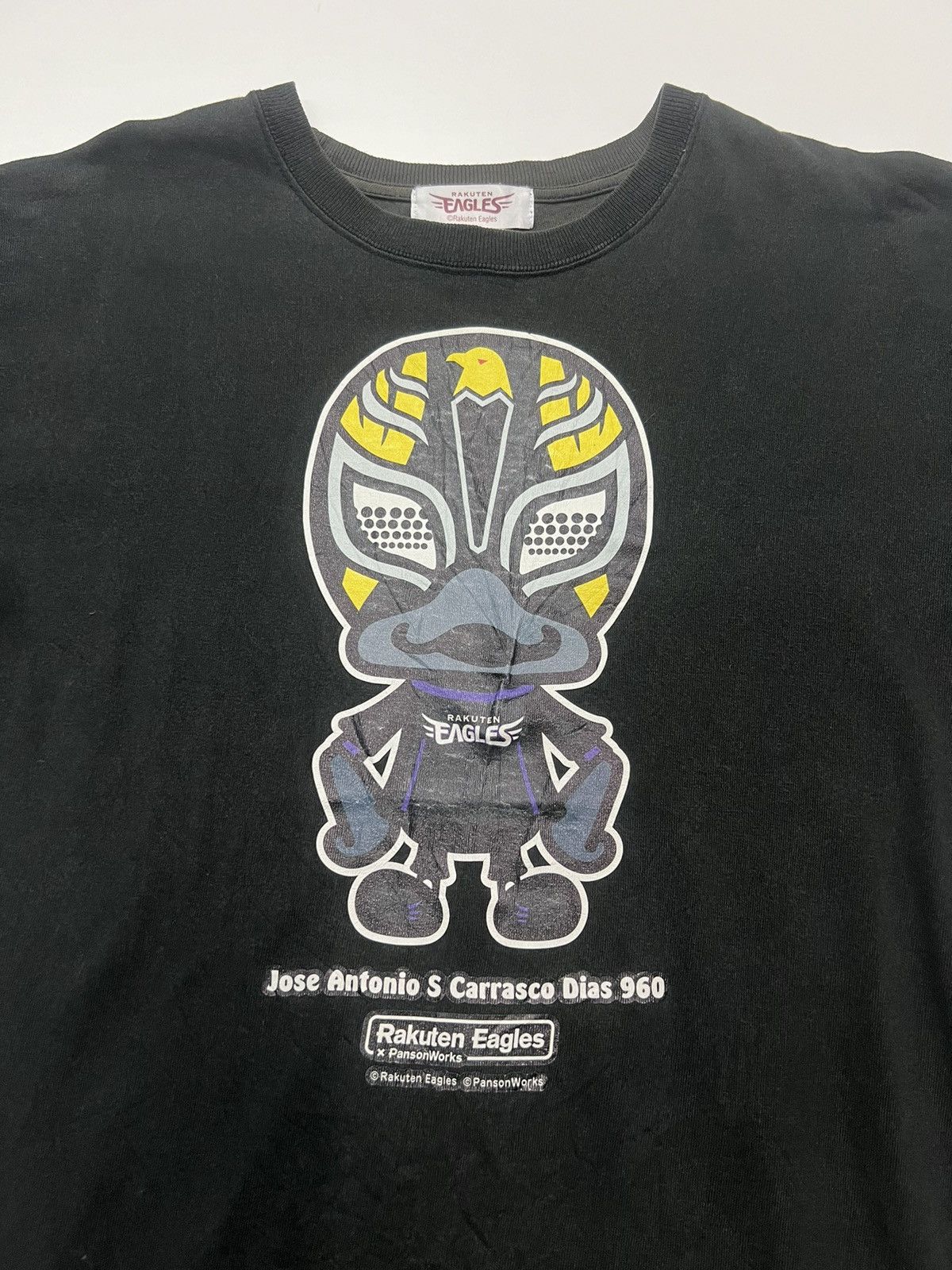 Vintage 🔥VINTAGE RAKUTEN EAGLES X PANSONWORKS TSHIRT Size US M / EU 48-50 / 2 - 2 Thumbnail
