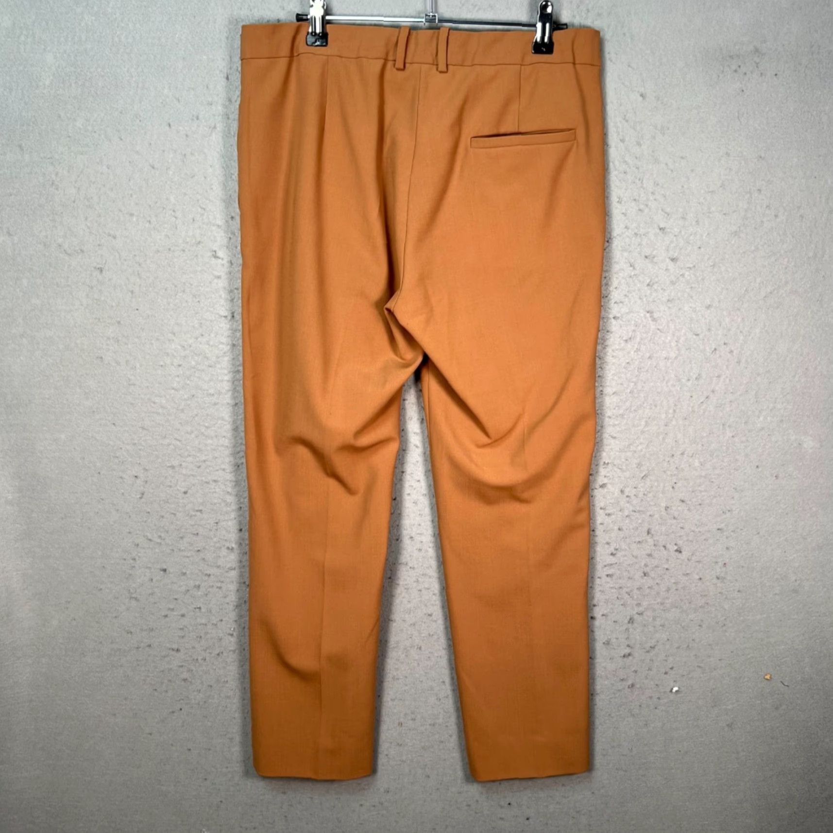 Acne Studios Acne Studios Mens Pants 38 Tan Wool Blend Tailored Trousers Brown Polyester Wool Straight Front Dress Pants Mens 38 Vintage No 7/10 Mild Stain Size US 38 / EU 54 - 2 Thumbnail