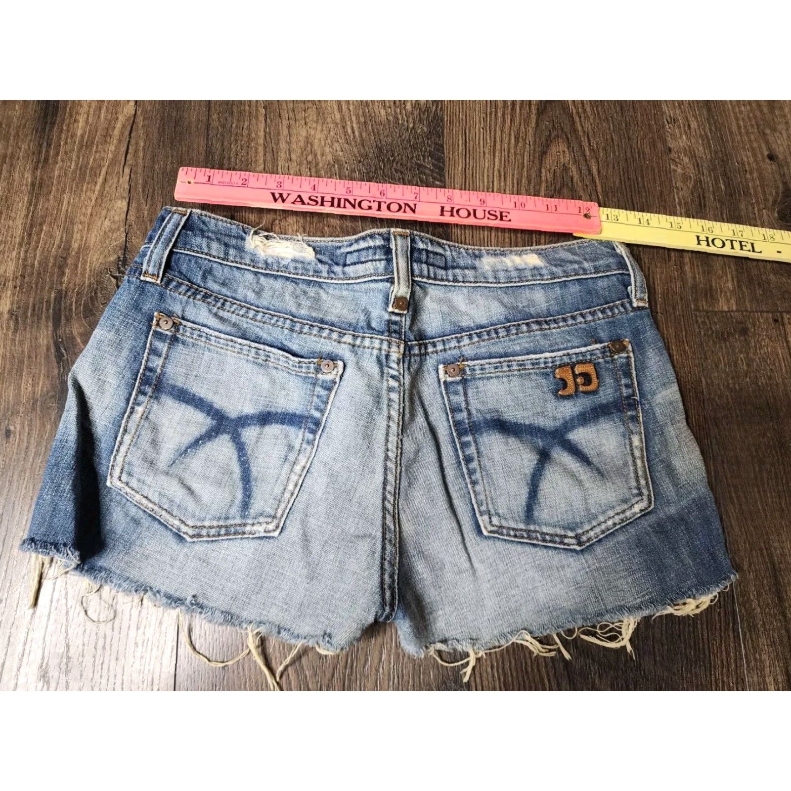 Vintage VINTAGE Joe's Jeans Denim Cut Off Shorts W 28 Short Jeans Shorts" Size 28" / US 6 / IT 42 - 2 Thumbnail