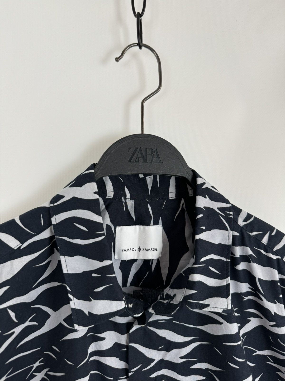 Samsoe Samsoe Samsoe Samsoe Abstract Blue S/S Shirt Size US XL / EU 56 / 4 - 3 Thumbnail