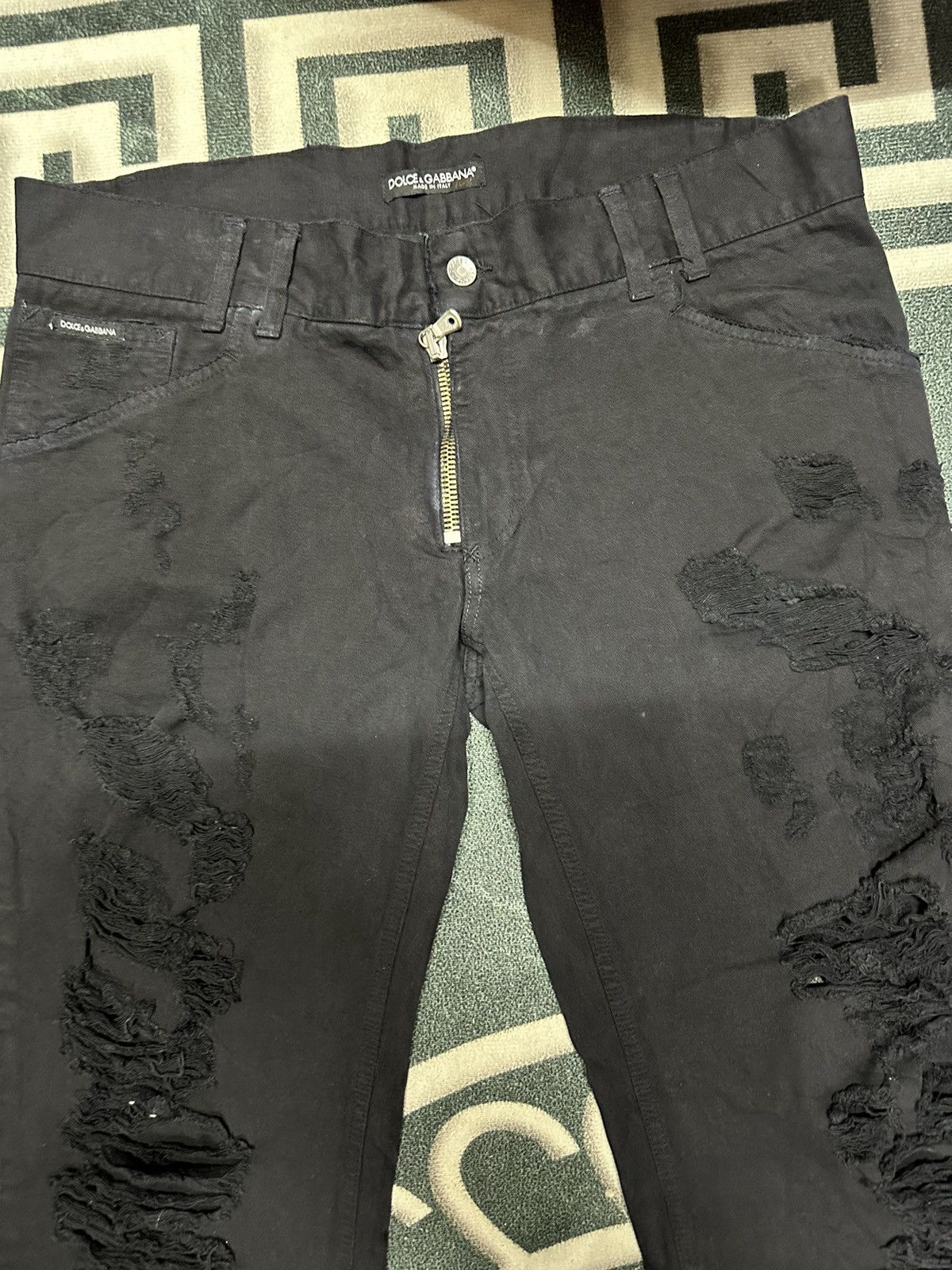 Dolce & Gabbana Dolce n gabbana distressed pants Size US 38 / EU 54 - 9 Thumbnail