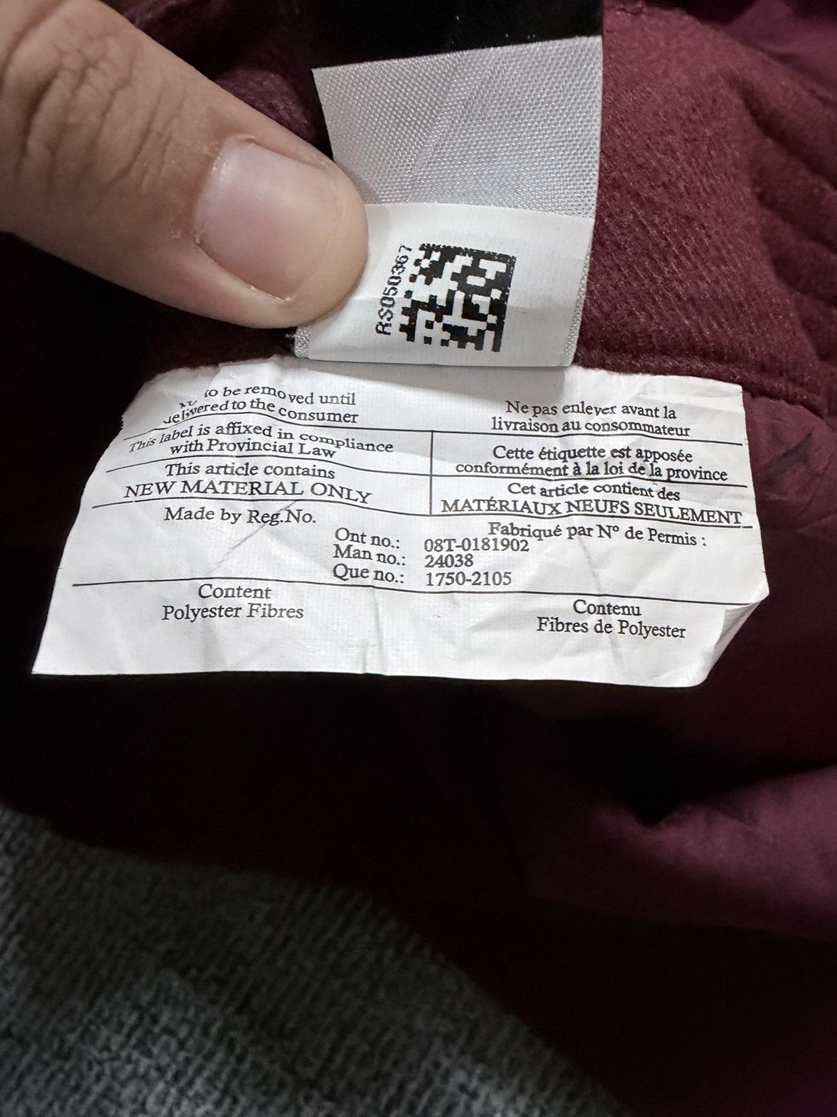 The North Face The North Face Dryvent Burgundy Ski Pants Multipocket Size 35" - 20 Thumbnail