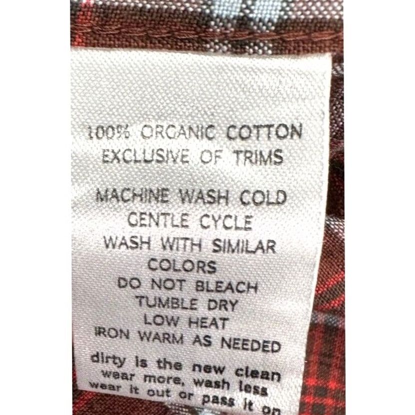 Toad&Co VINTAGE? No. Toad&Co Shirt Mens 2XL Red Tartan Plaid Organic Cotton Button-Up Long Sleeve NEW Size US XXL / EU 58 / 5 - 5 Thumbnail