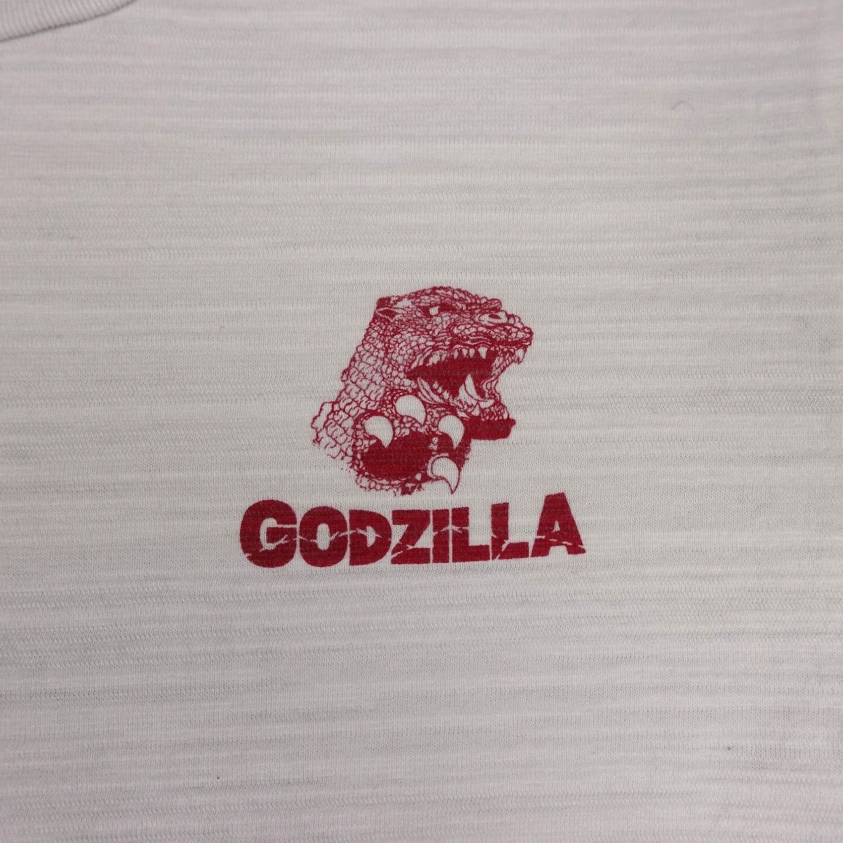 Vintage Godzilla Shirt Mens M White Graphic Tee Movie Japan Toho Monster GZ-UT-005 Size US M / EU 48-50 / 2 - 5 Thumbnail