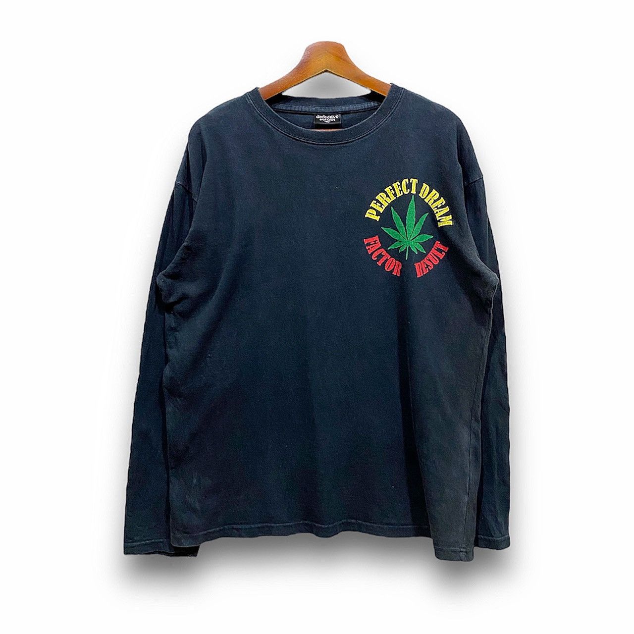 Japanese Brand Y2K Defective Struct Cannabis jammin rasta Size US XL / EU 56 / 4 - 1 Thumbnail