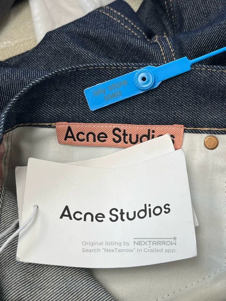 Acne Studios Acne Studios Mid-rise zippered wide-leg loose fit barn jea Size US 33 - 4 Thumbnail