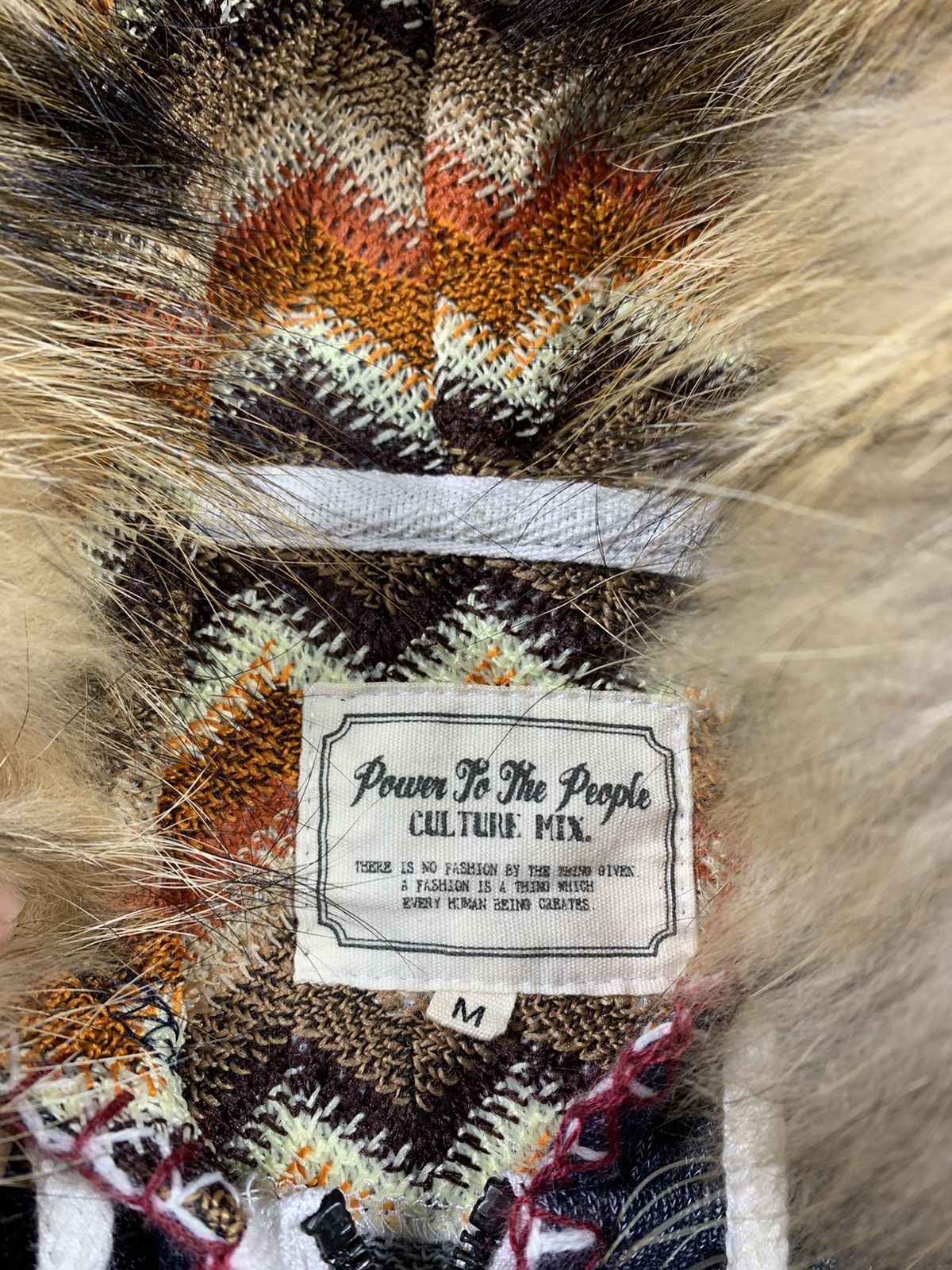 Le Grande Bleu (L.G.B.) ❤️‍🔥BINDING OFFER❤️‍🔥 Japanese Cultur Mix Fur Zip up Hoodie Size US M / EU 48-50 / 2 - 4 Thumbnail