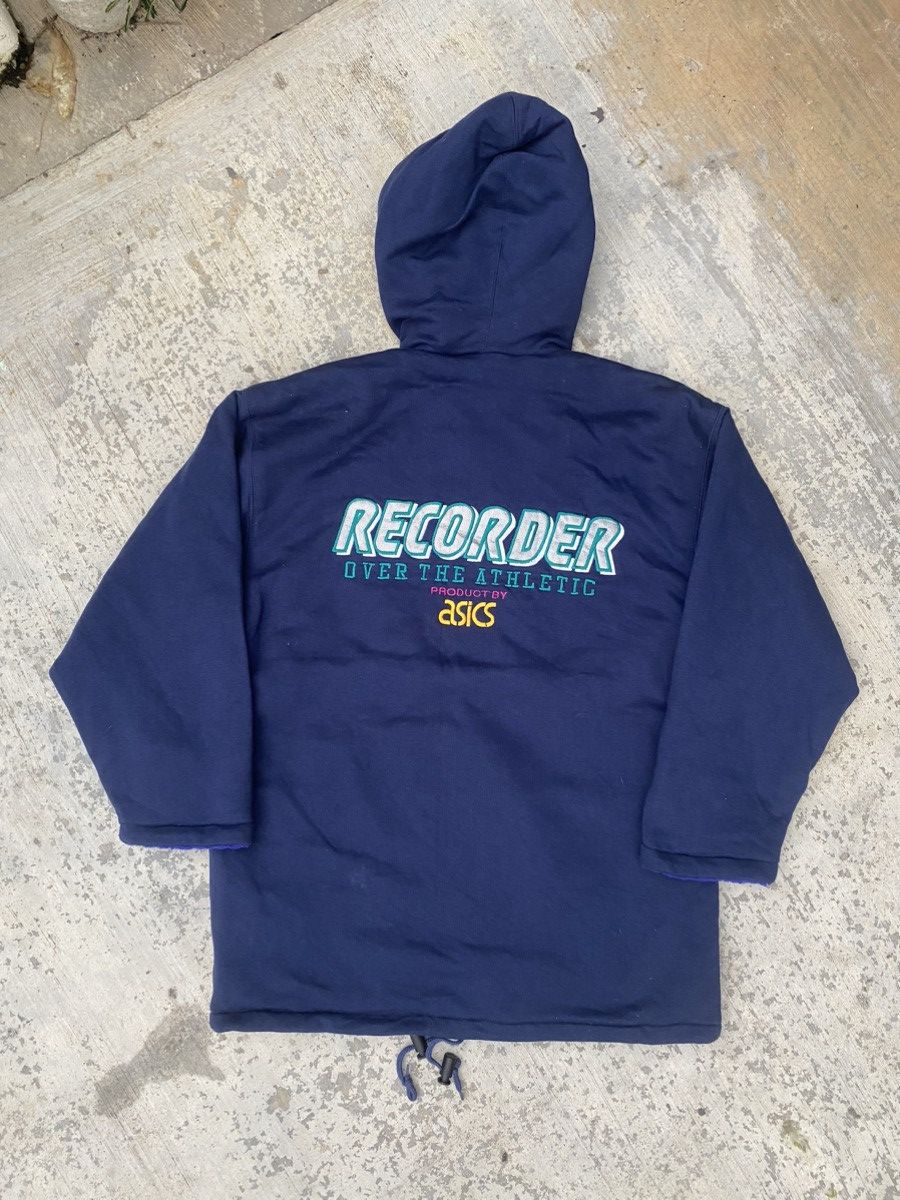 Asics Vintage Asics Recoder Woven Spellout Sherpa Jacket Size US M / EU 48-50 / 2 - 1 Thumbnail