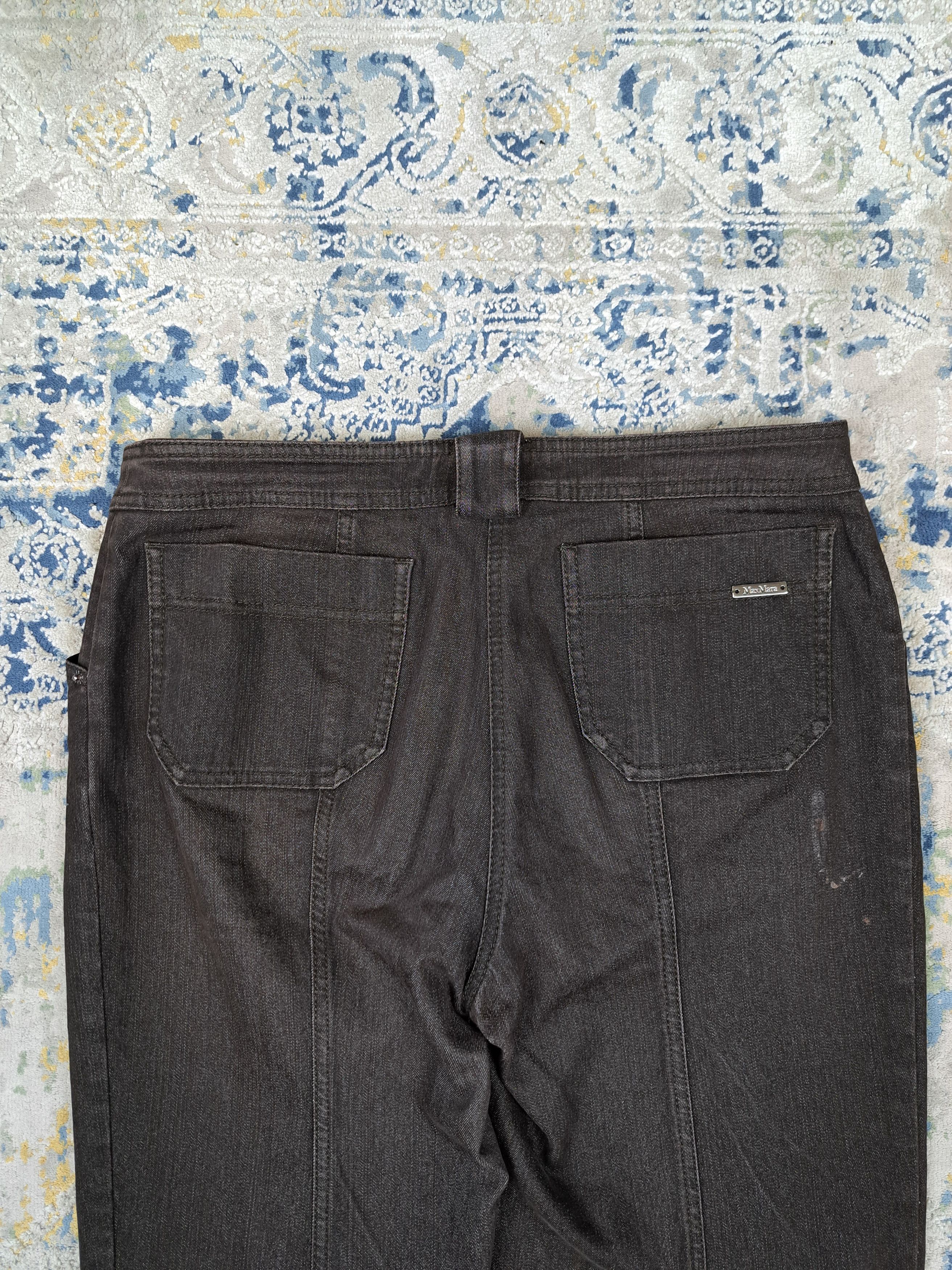 Max Mara Max Mara Wide Leg Bootcut Pants Old Money Luxury Archive Size 32" / US 10 / IT 46 - 5 Thumbnail