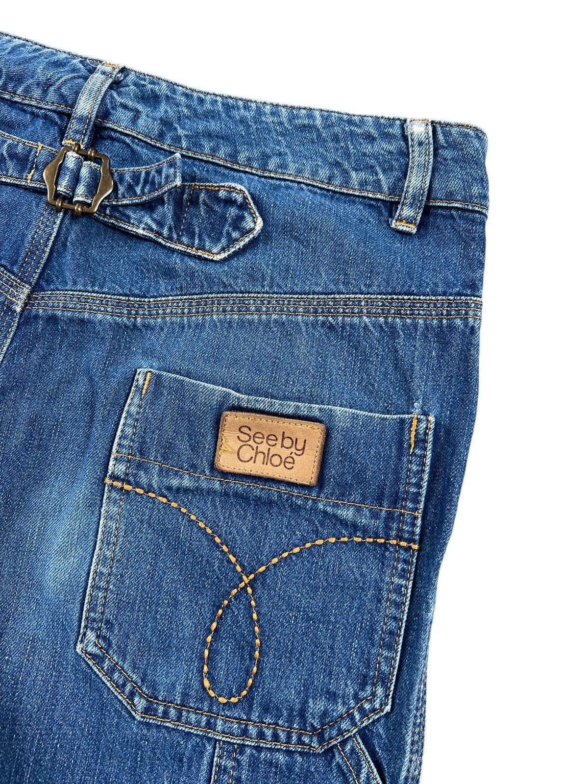 Chloe 2000 See by Chloé Carpenter Jeans Size 29" - 5 Thumbnail