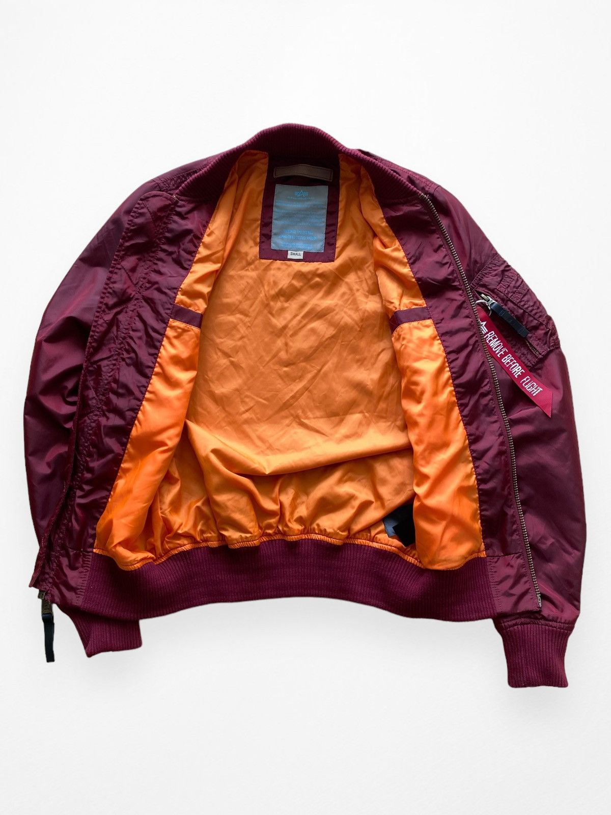 Alpha Industries Alpha Industries MA-1 nylon bomber jacket unisex Size S / US 4 / IT 40 - 3 Thumbnail