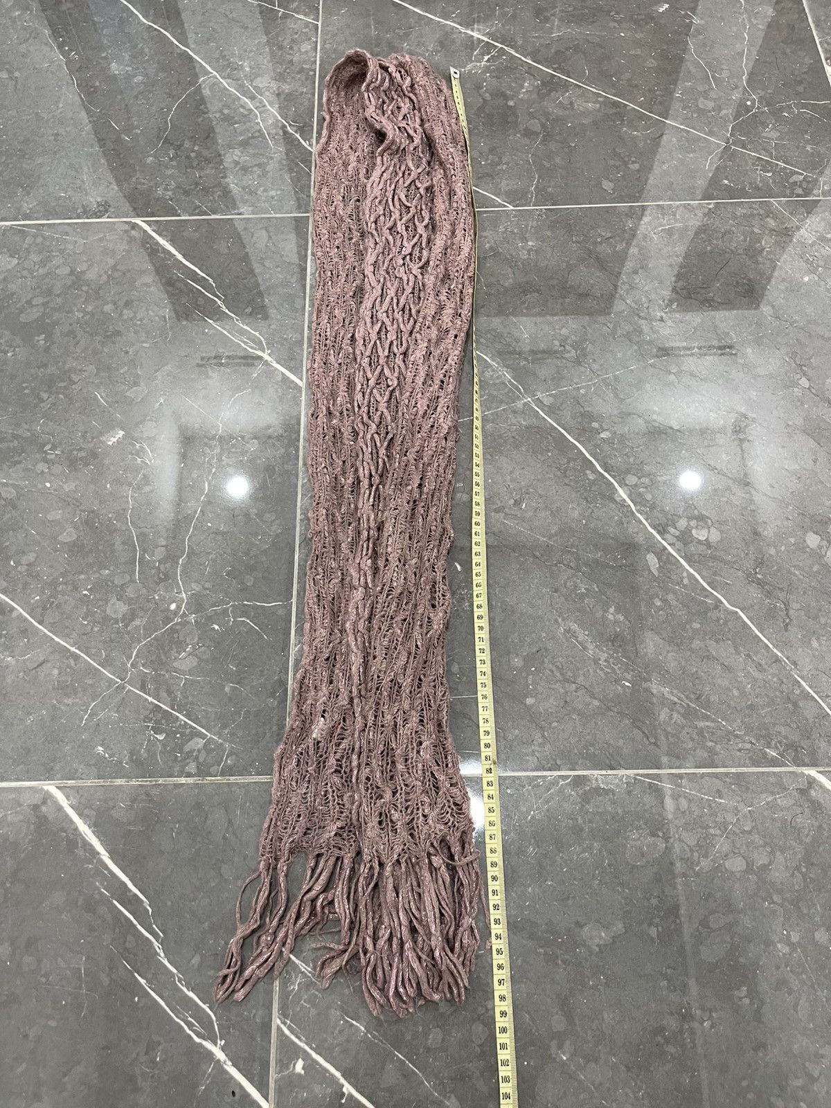Japanese Brand × KMRii Charles jourdan knit scraft kmrii styled Size ONE SIZE - 5 Thumbnail