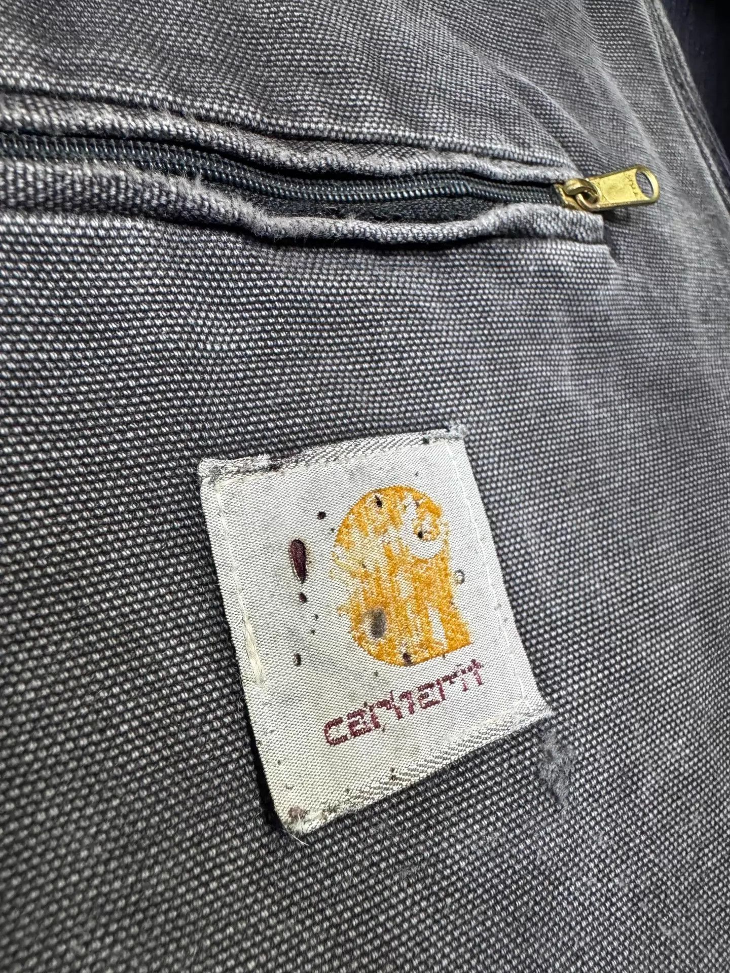 Carhartt Vintage Carhartt J01 Detroit Jacket Black 48/XL Size US M / EU 48-50 / 2 - 7 Thumbnail