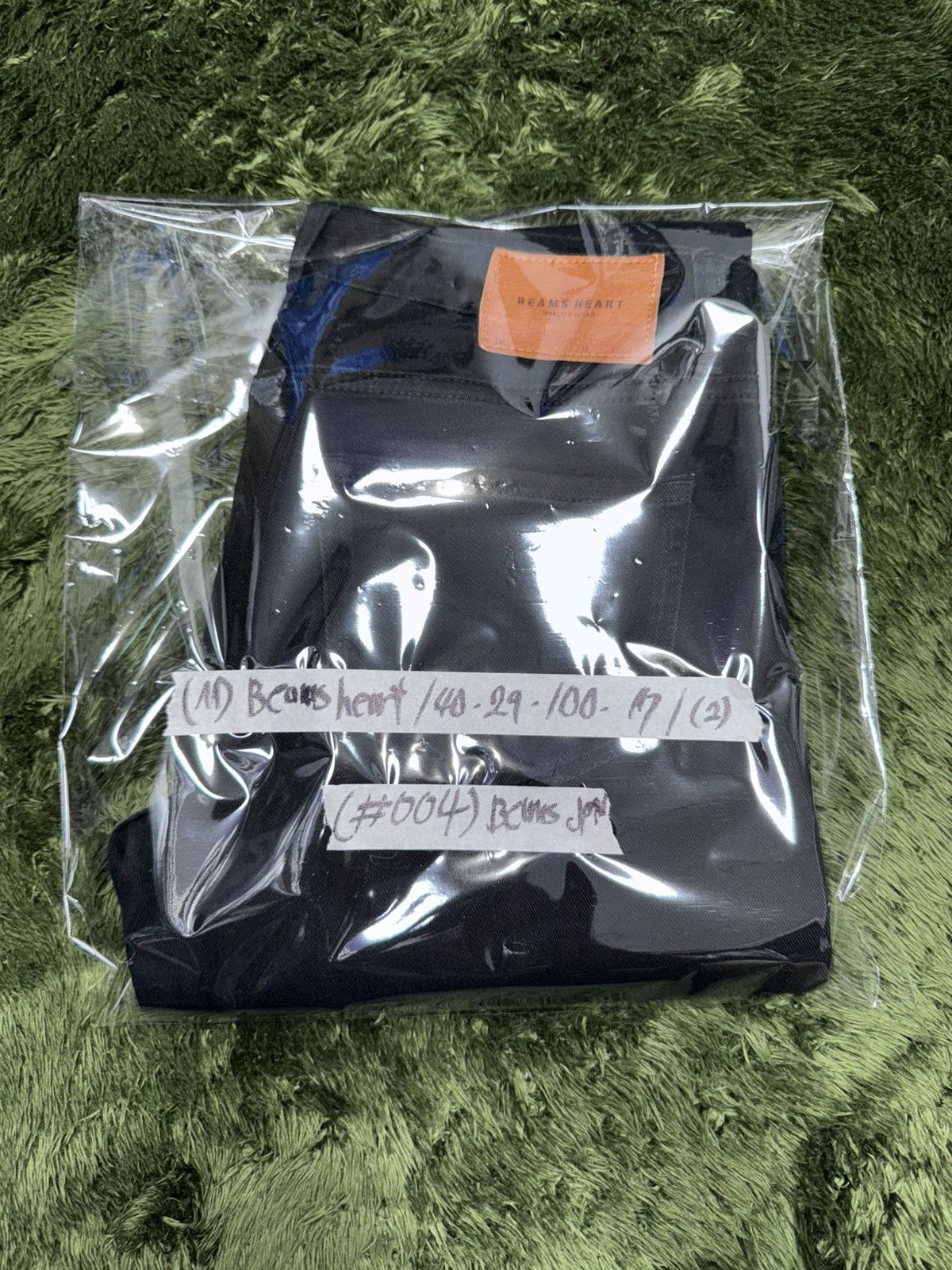 Beams Japan [M] BEAMS HEART JAPAN leather label cotton pants black Size US 32 / EU 48 - 12 Thumbnail