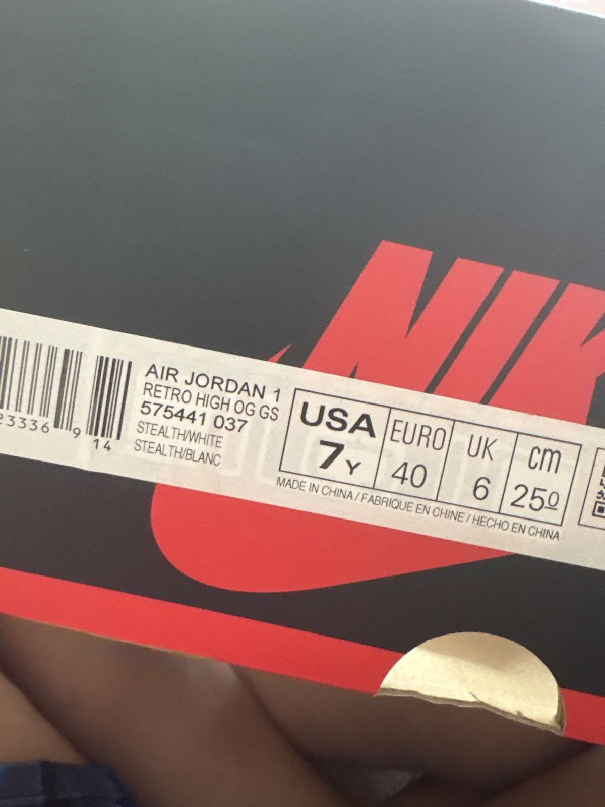Jordan Brand Jordan 1 mid “ stealth” Size US 7 / EU 40 - 6 Thumbnail