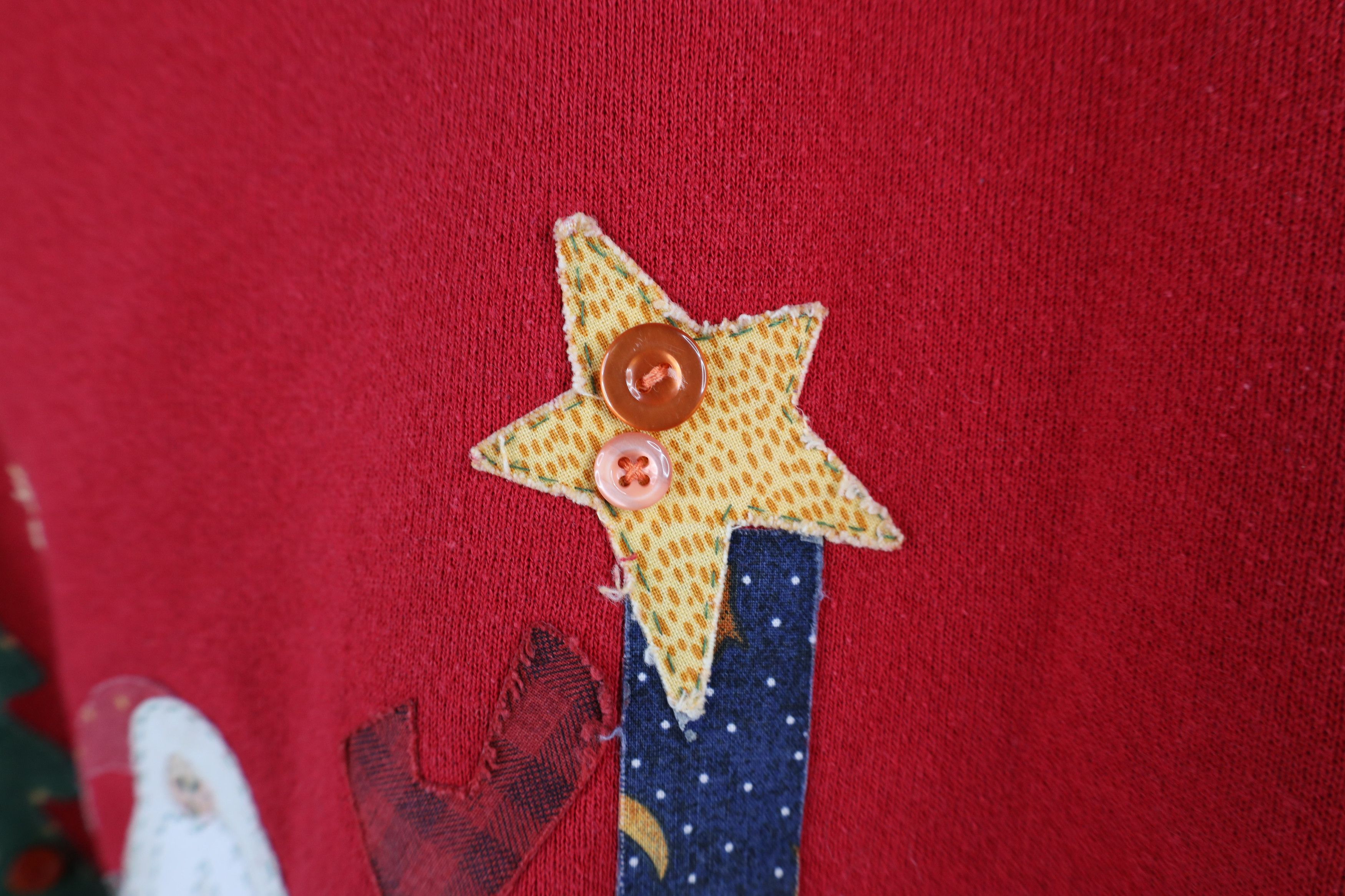 Vintage Vintage 90s Streetwear Christmas Santa Claus Sweatshirt USA Size 3XL / US 20-22 - 6 Thumbnail