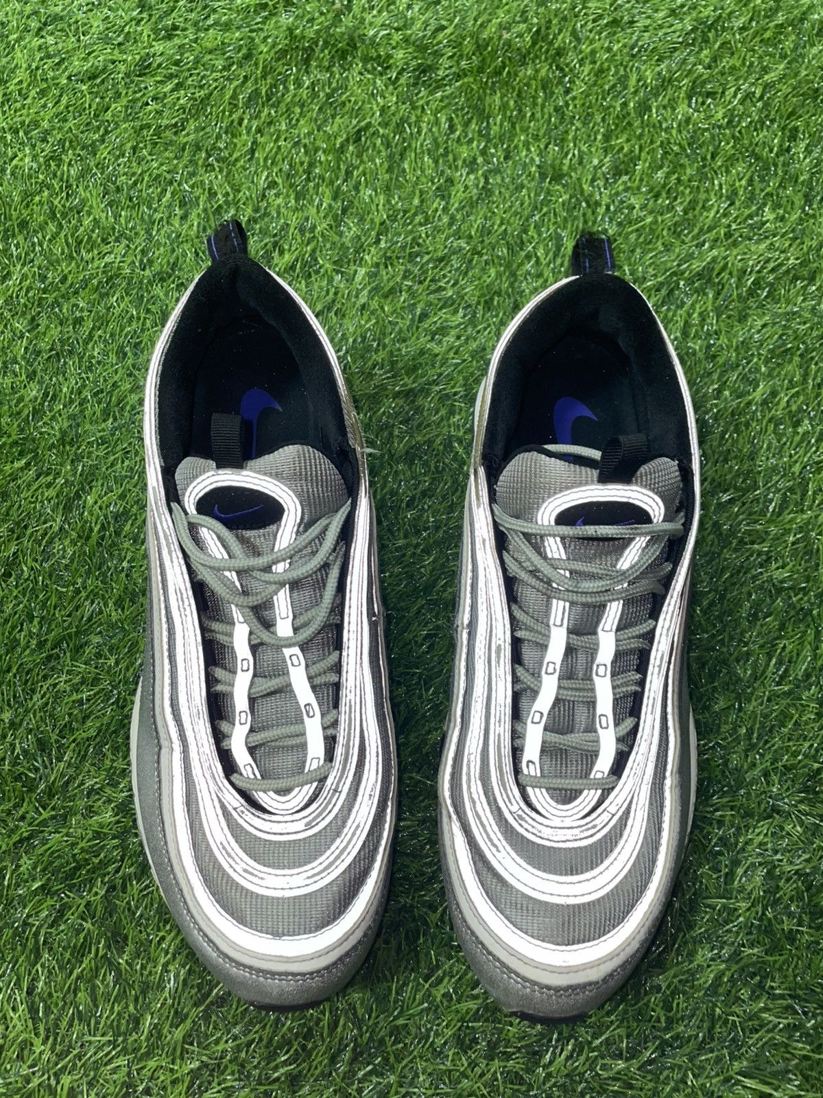 Nike Nike Air Max 97 Silver Violet Size 10.5 Size US 10.5 / EU 43-44 - 3 Thumbnail