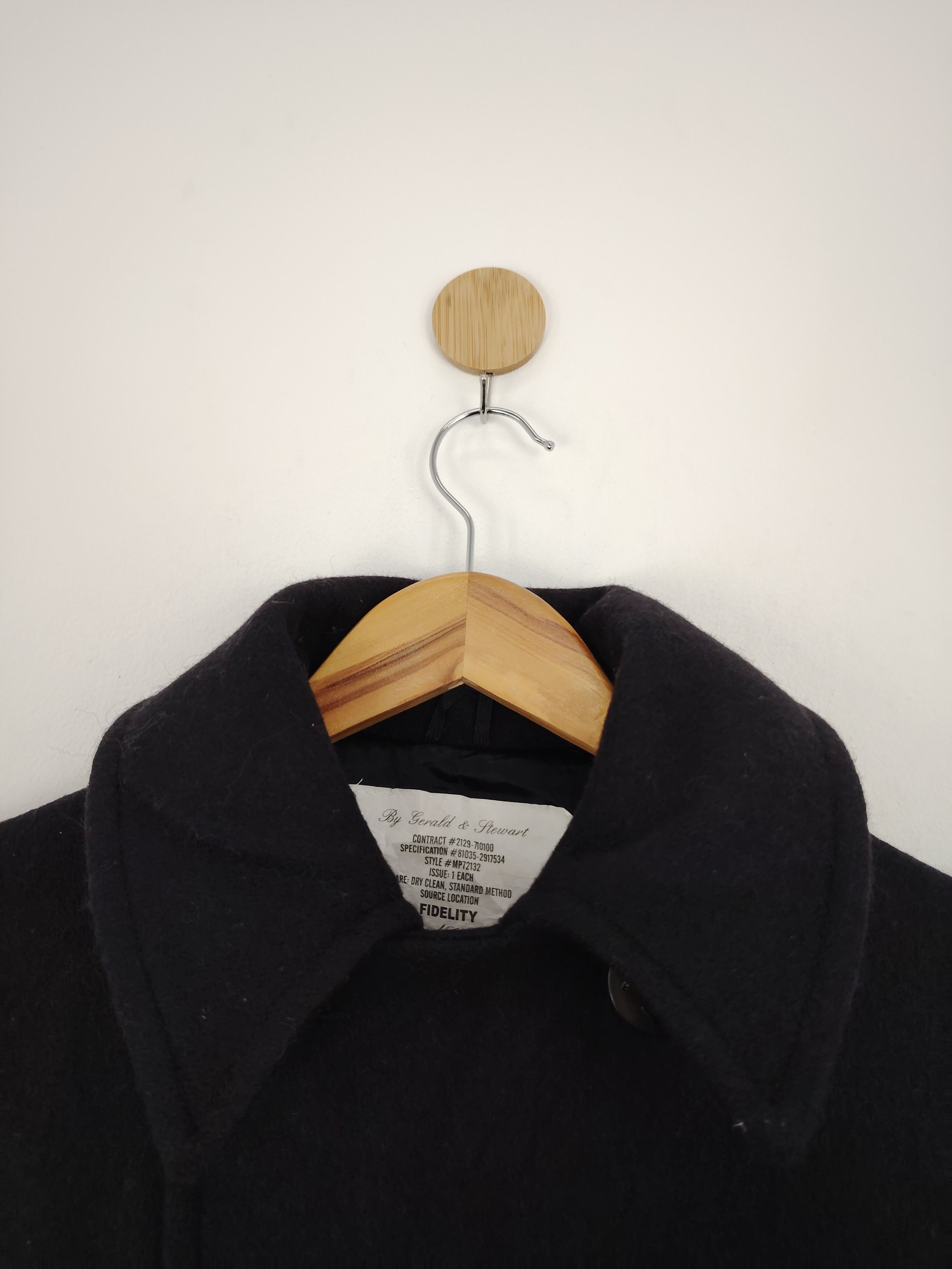 Fidelity × Vintage Vintage Fidelity Peacoat Double Breasted Wool Jacket Size US S / EU 44-46 / 1 - 10 Thumbnail
