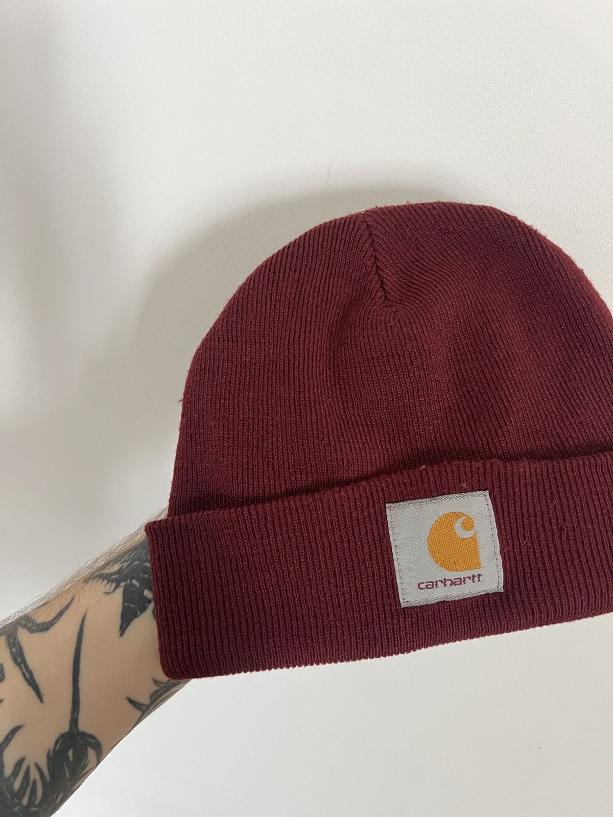 Carhartt Carhartt hat beanie vintage Size ONE SIZE - 2 Thumbnail
