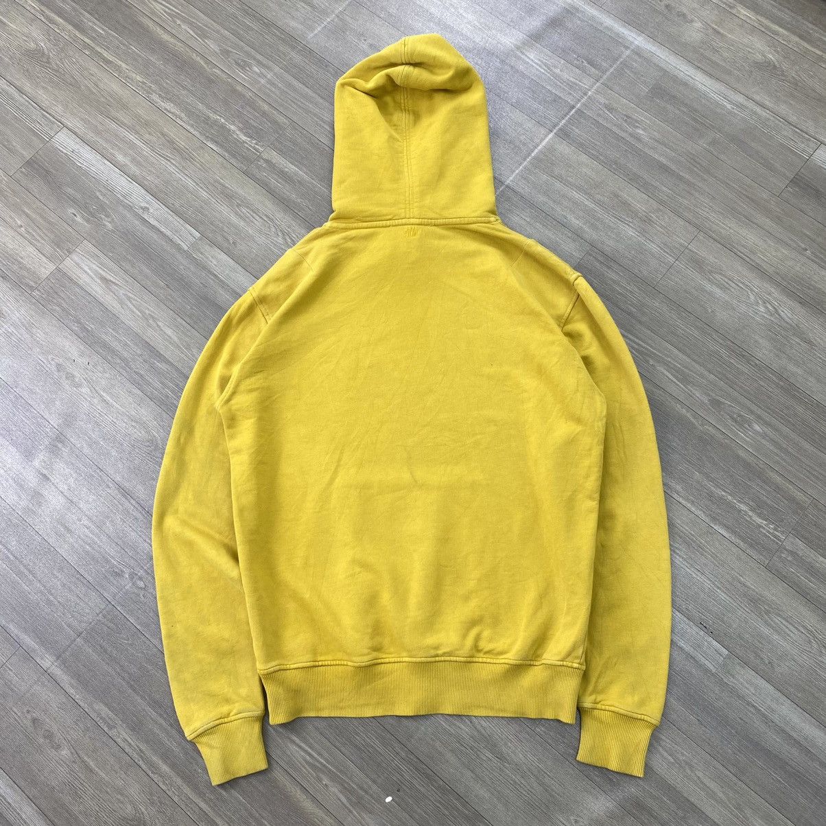 AMI 🇵🇹Ami Alexandre Mattiussi Small Heart De Coeur Yellow Hoodie Size US S / EU 44-46 / 1 - 16 Thumbnail