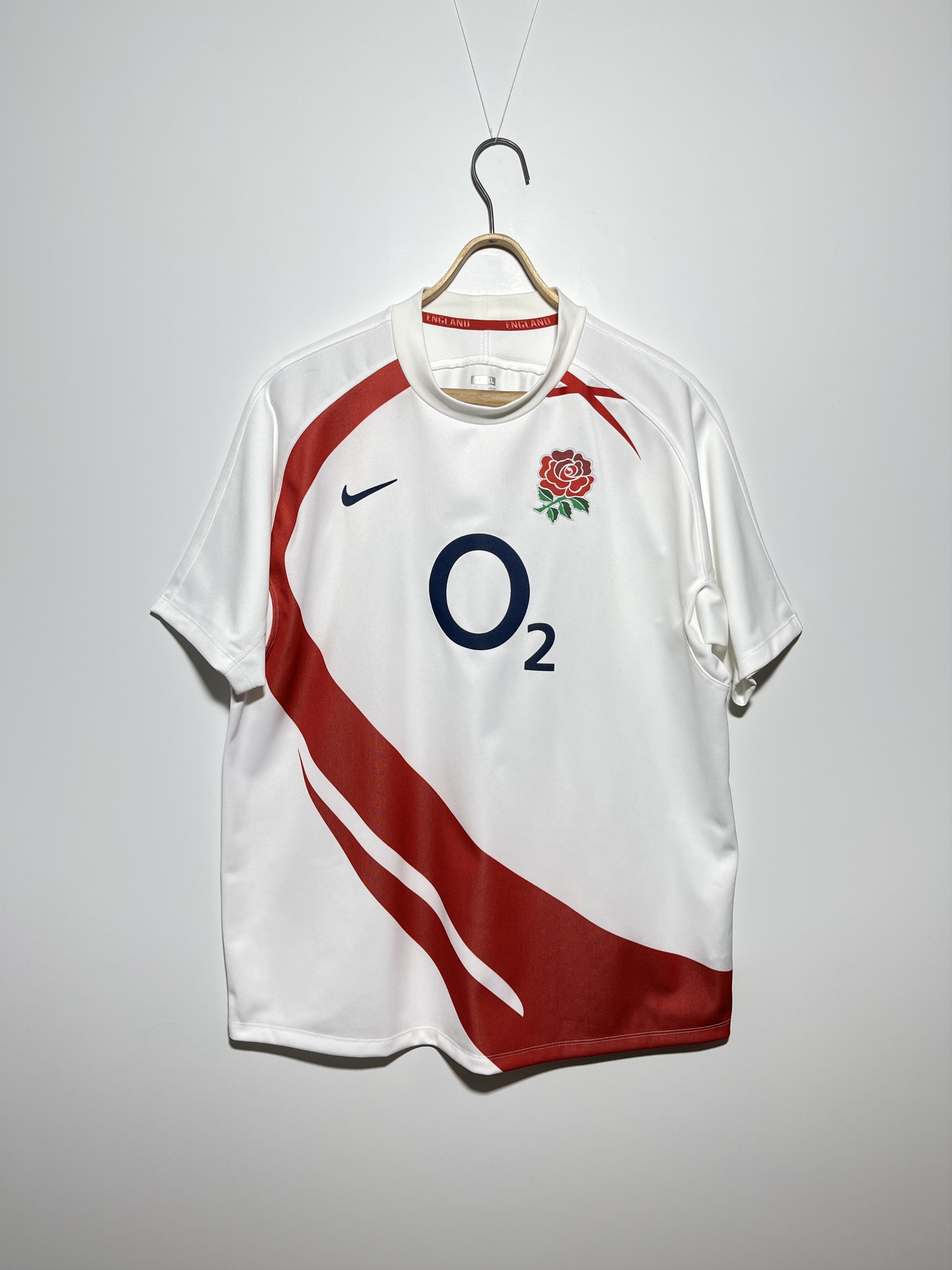 Nike × Vintage Nike England National Rugby Union Team 2007-2009 Jersey Size US XL / EU 56 / 4 - 1 Thumbnail