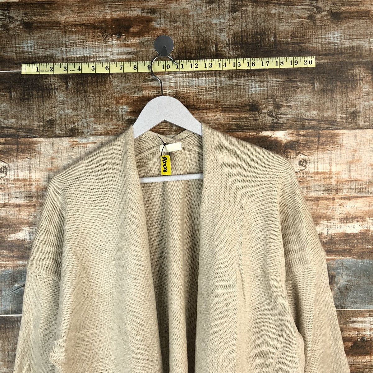 Japanese Brand Earth & Music Econology Brown Cardigan Knitwear #A1828 Size XL / US 12-14 / IT 48-50 - 4 Thumbnail