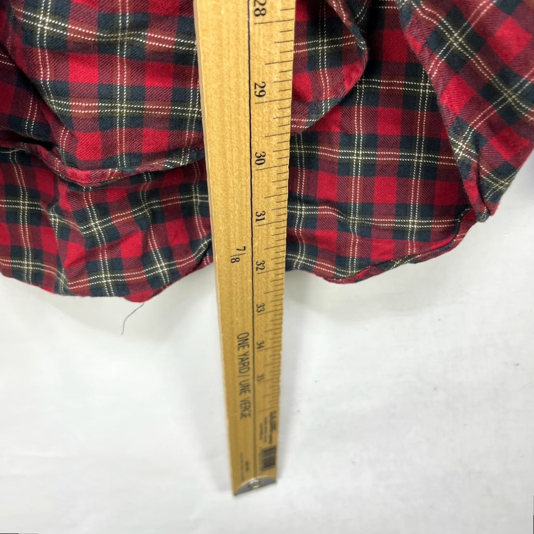 Polo Ralph Lauren Vintage Polo Ralph Lauren Plaid Red Button-Up Long Sleeve Shirt XL Men’s Regular Knit Cotton 90s Button-Down Collared Polo Shirts Size US XL / EU 56 / 4 - 7 Thumbnail