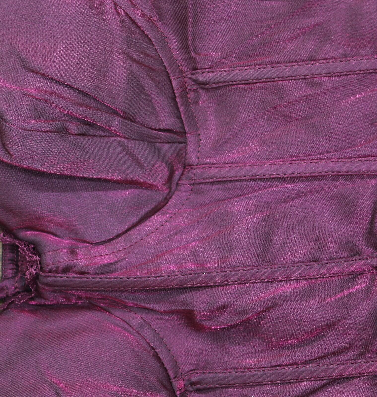 Other Nwt B. Darlin Corset Sleeve Fit Flare Dress K43au17 Berry 0 Size XS / US 0-2 / IT 36-38 - 6 Thumbnail